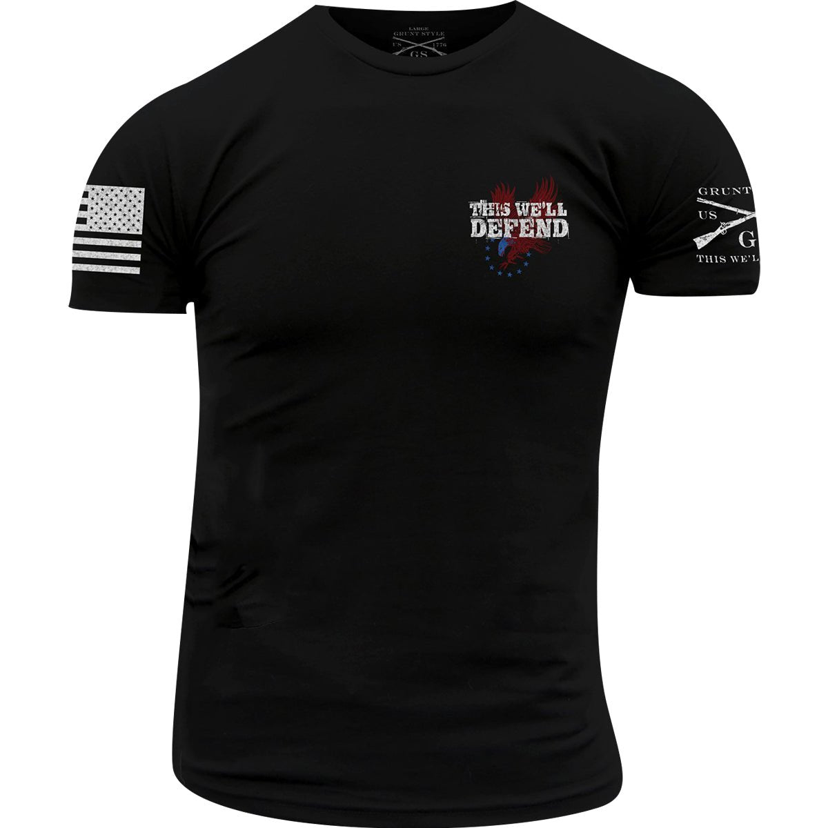 Grunt Style Creed T-Shirt - Black - Forza Sports