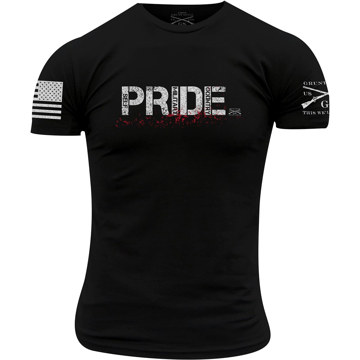 Grunt Style Pride T-Shirt - Black - Forza Sports