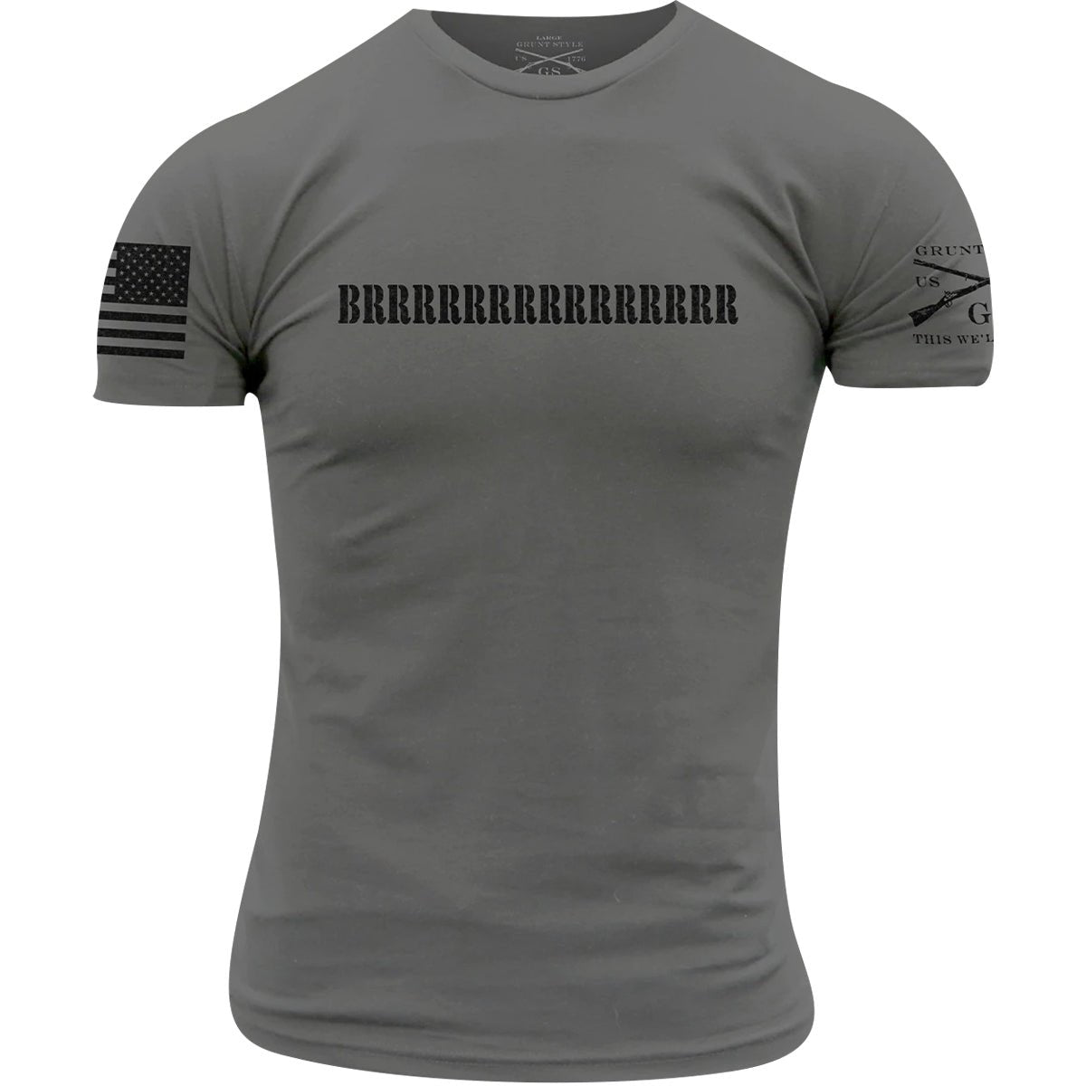 Grunt Style Warthog T-Shirt - Heavy Metal - Forza Sports