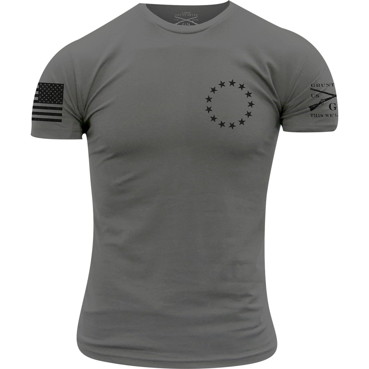 Grunt Style Betsy Rifle Flag T-Shirt - Forza Sports