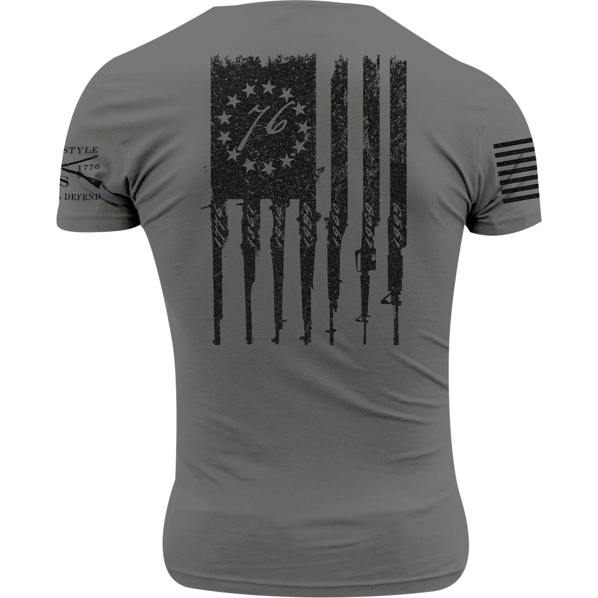 Grunt Style Betsy Rifle Flag T-Shirt - Forza Sports