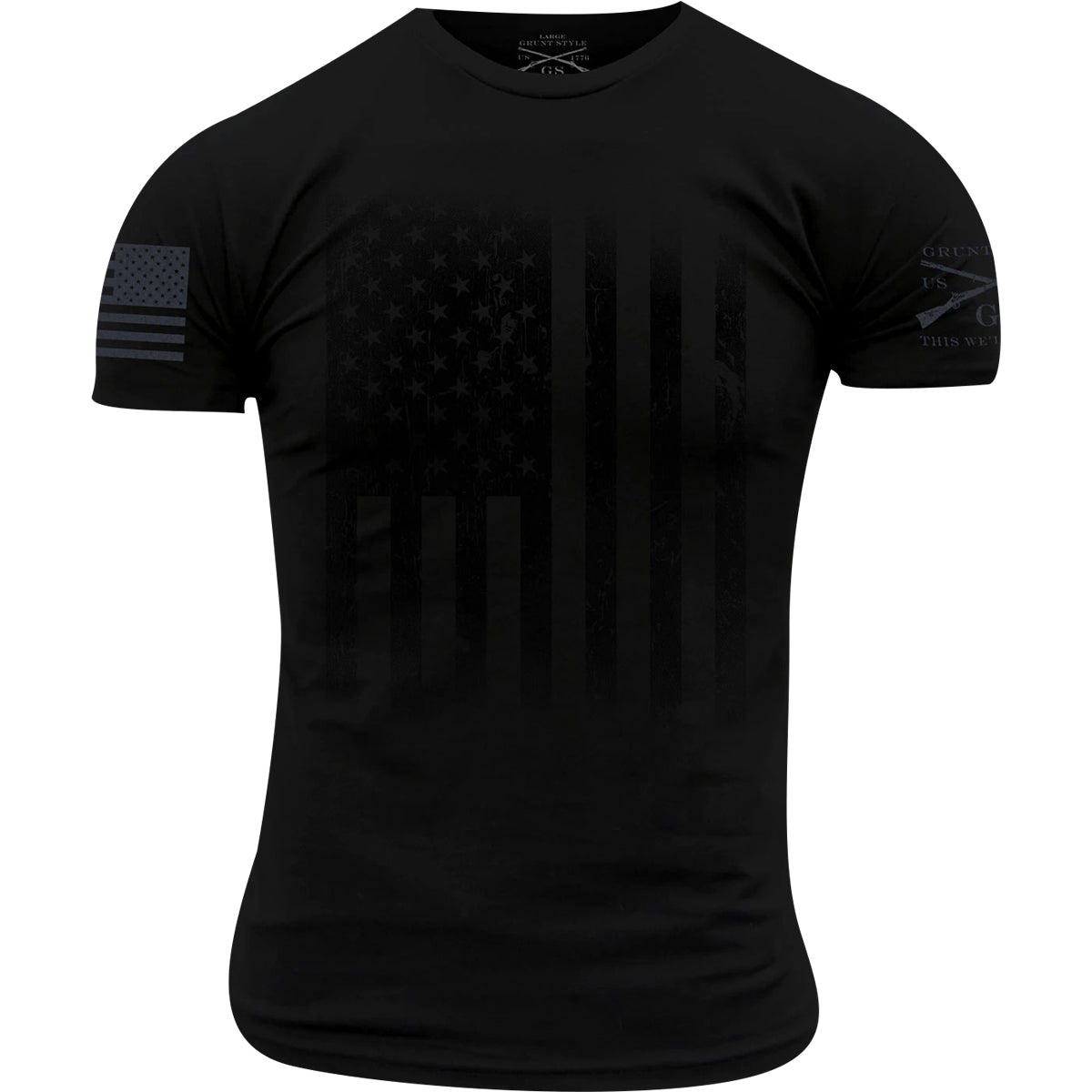 Grunt Style No Quarter T-Shirt - Black - Forza Sports