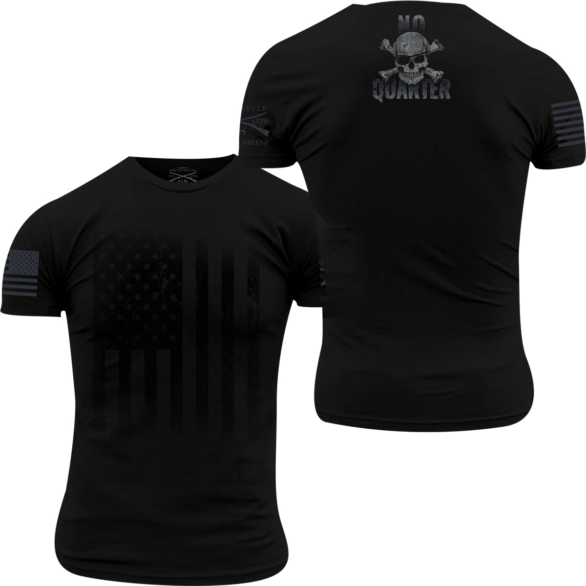 Grunt Style No Quarter T-Shirt - Black - Forza Sports