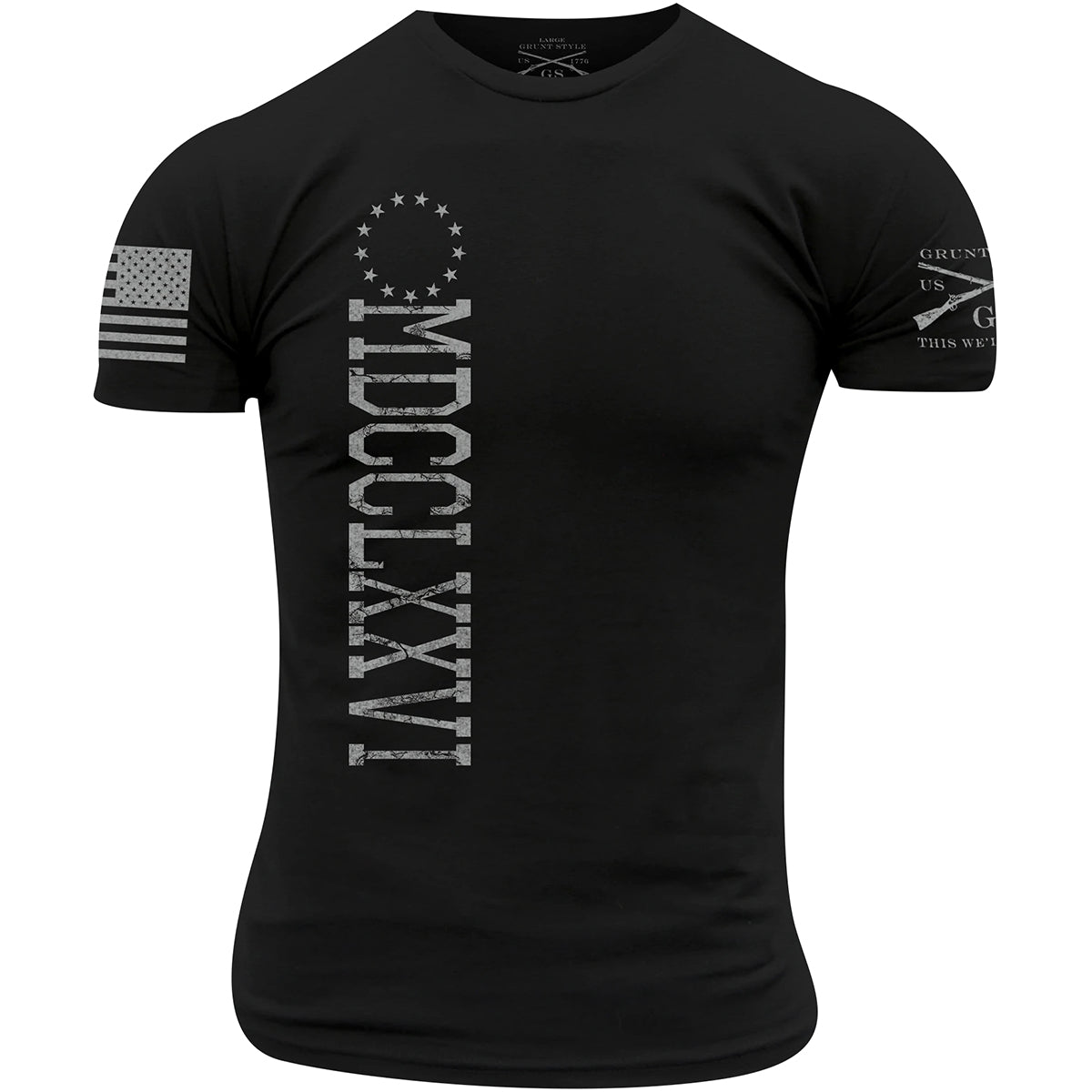 Grunt Style Roman 1776 T-Shirt - Black - Forza Sports