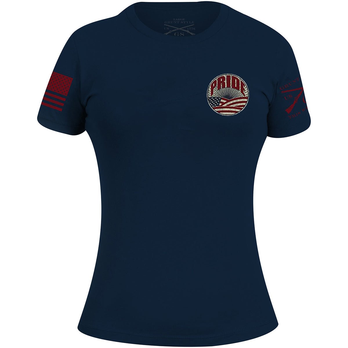Grunt Style Women's Ethos T-Shirt - Navy - Forza Sports