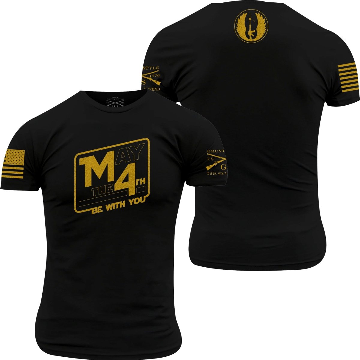 Grunt Style May The 4th T-Shirt - Black - Forza Sports
