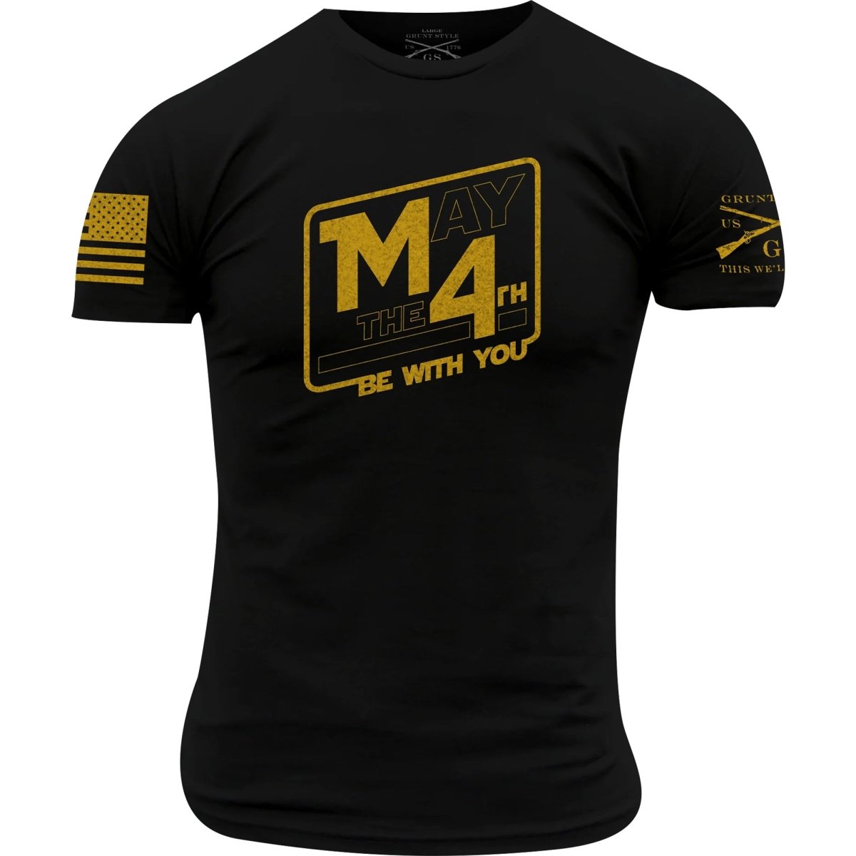 Grunt Style May The 4th T-Shirt - Black - Forza Sports