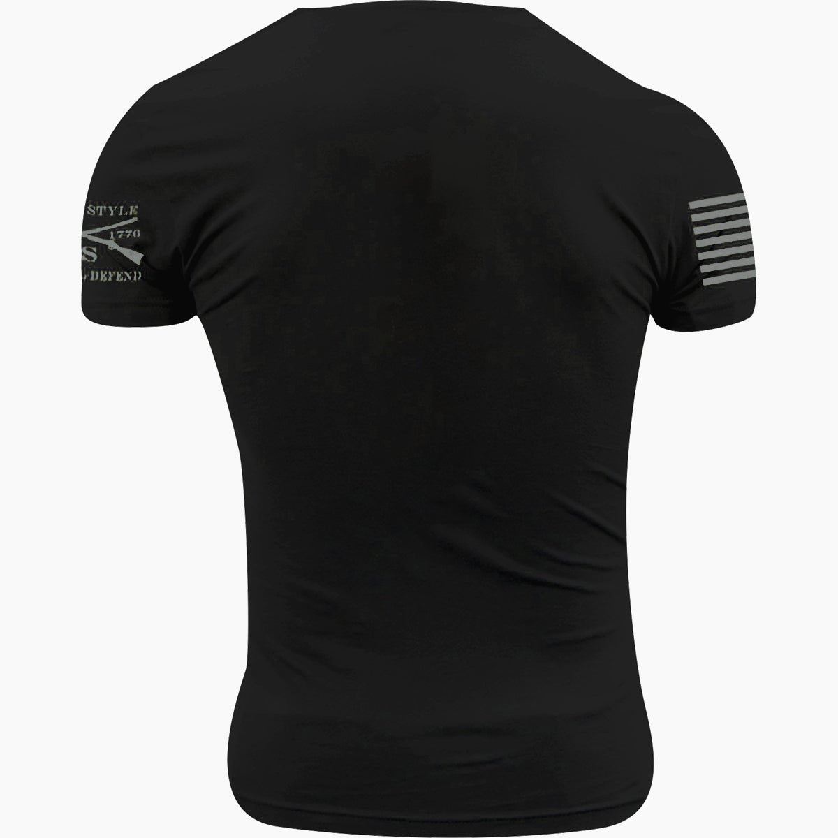 Grunt Style Spartan Blue Line T-Shirt - Black - Forza Sports
