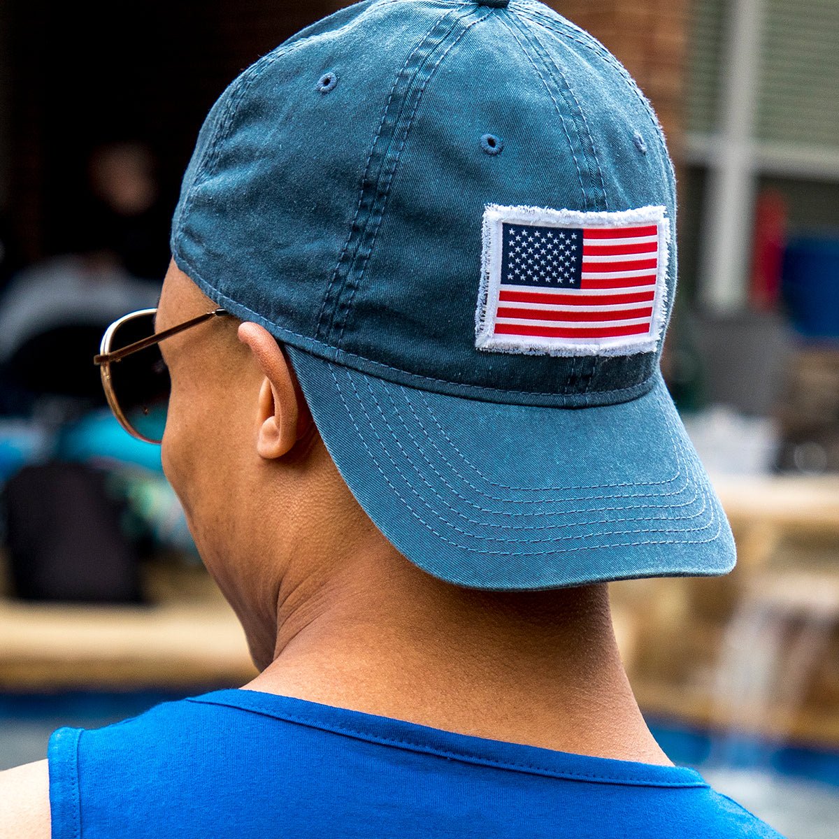 Grunt Style Full Color Flag Hat - Blue - Forza Sports