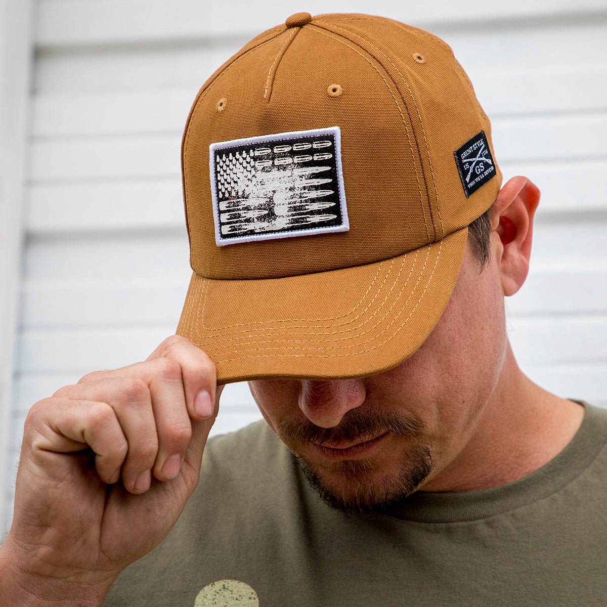 Grunt Style Ammo Flag Twill Hat - Brown - Forza Sports