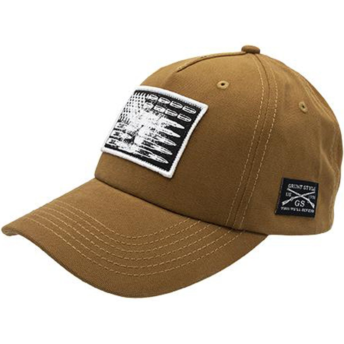 Grunt Style Ammo Flag Twill Hat - Brown - Forza Sports
