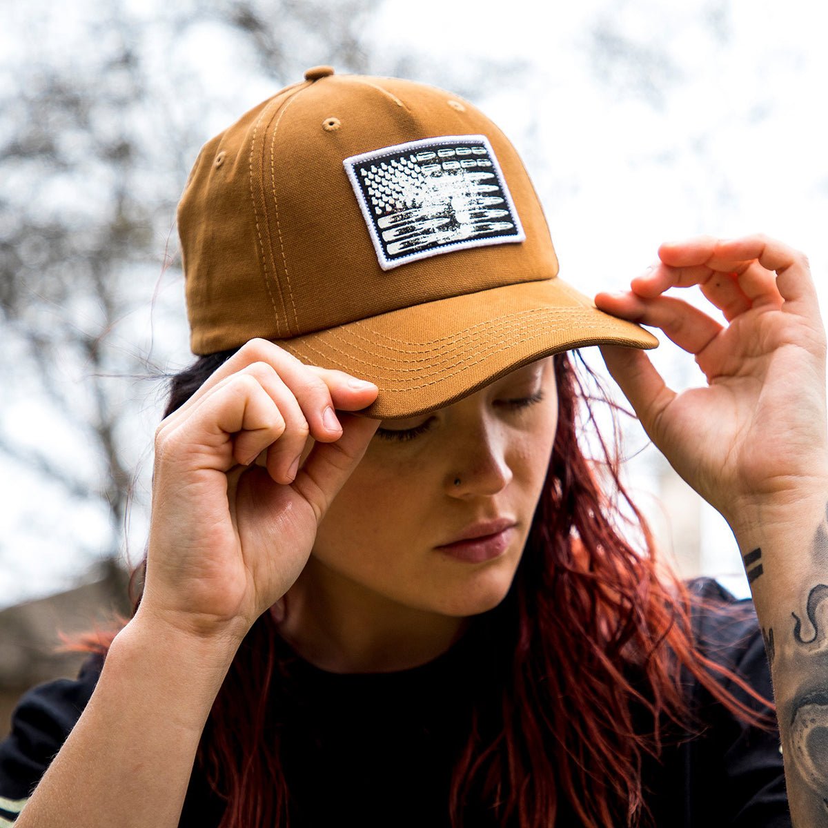 Grunt Style Ammo Flag Twill Hat - Brown - Forza Sports