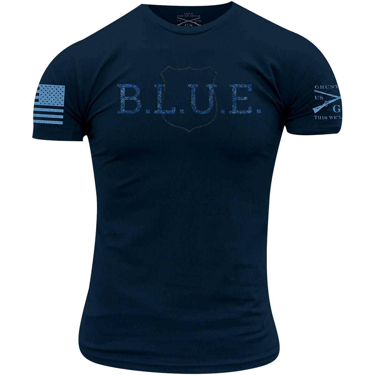 Grunt Style B.L.U.E. T-Shirt - Navy - Forza Sports
