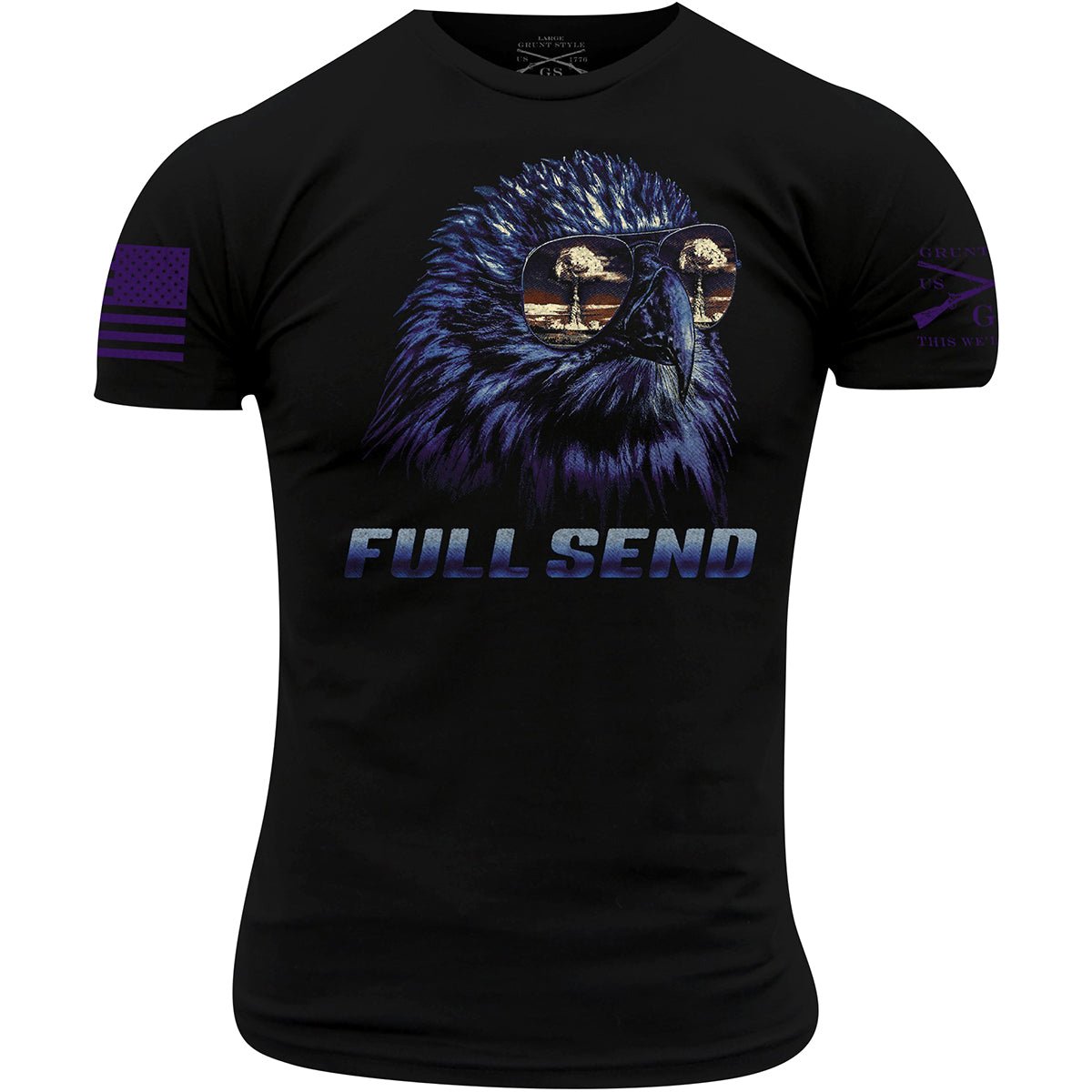 Grunt Style Full Send T-Shirt - Black - Forza Sports