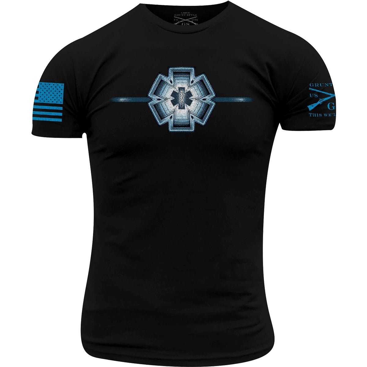 Grunt Style Iron Medic T-Shirt - Black - Forza Sports