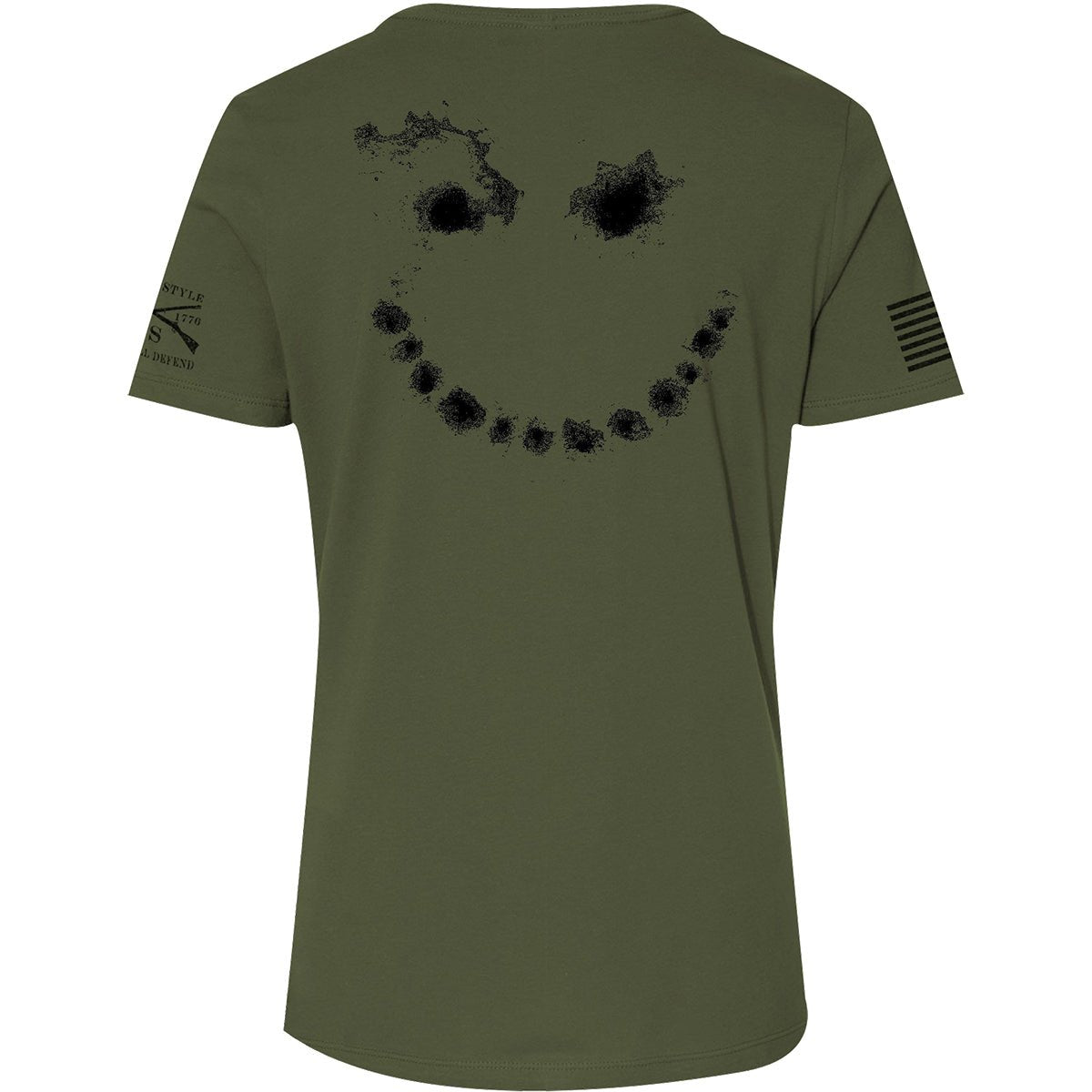 Grunt Style Women's Have A Nice Range Day Relaxed Fit T-Shirt - Military Green - Forza Sports
