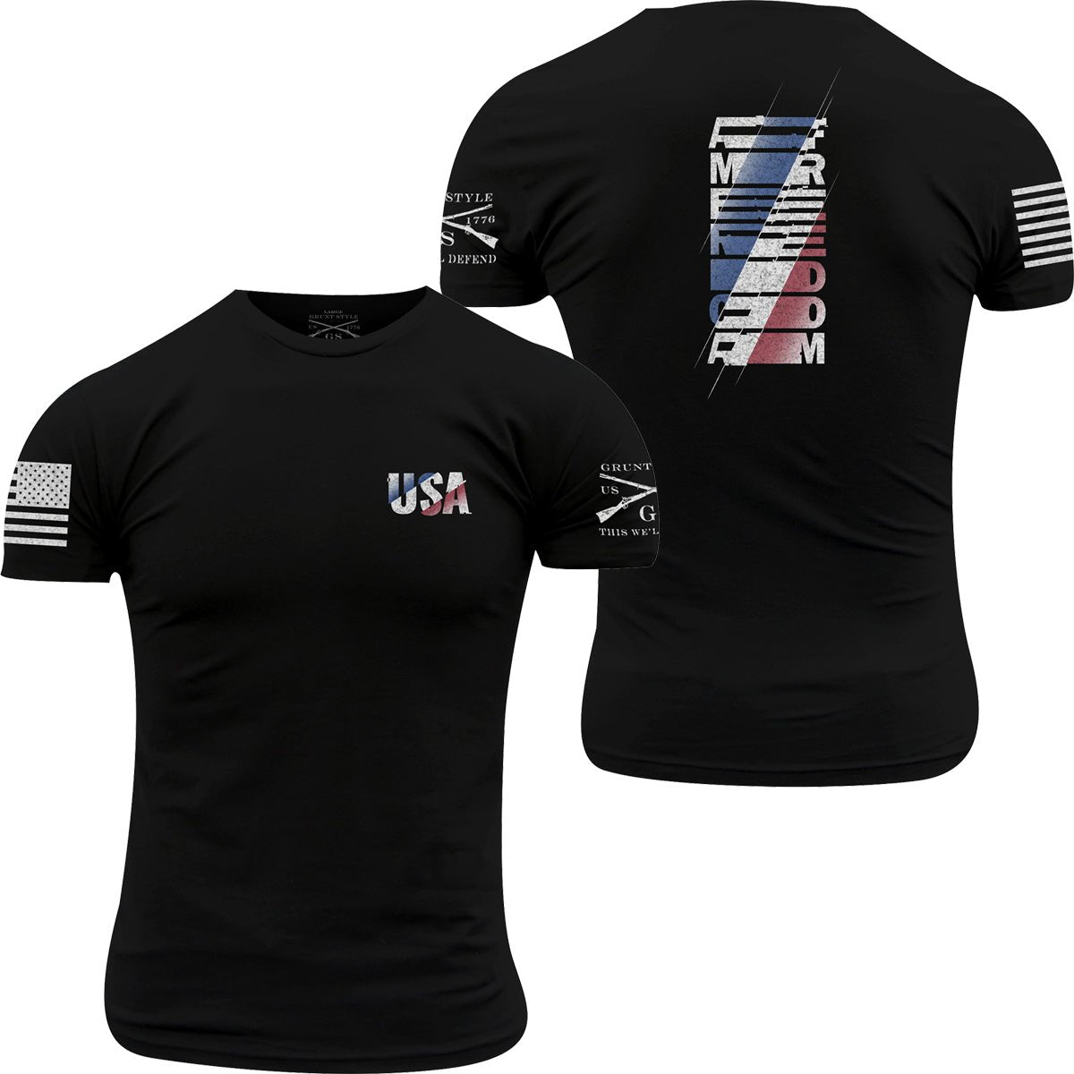 Grunt Style USA Matrix T-Shirt - Black - Forza Sports