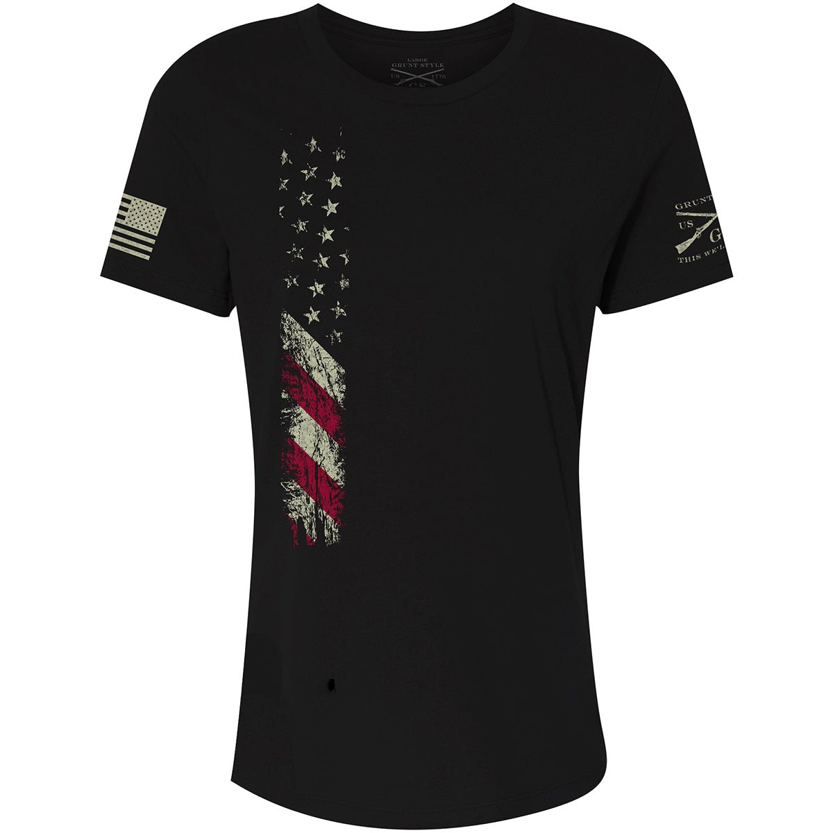 Grunt Style Women's Relaxed Fit True Colors T-Shirt - Black - Forza Sports