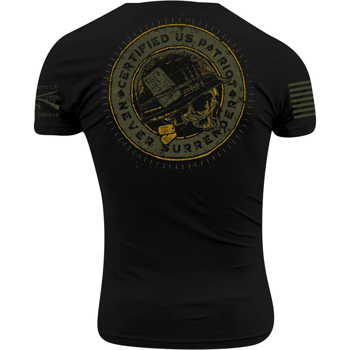 Grunt Style Patriot Seal T-Shirt - Black - Forza Sports