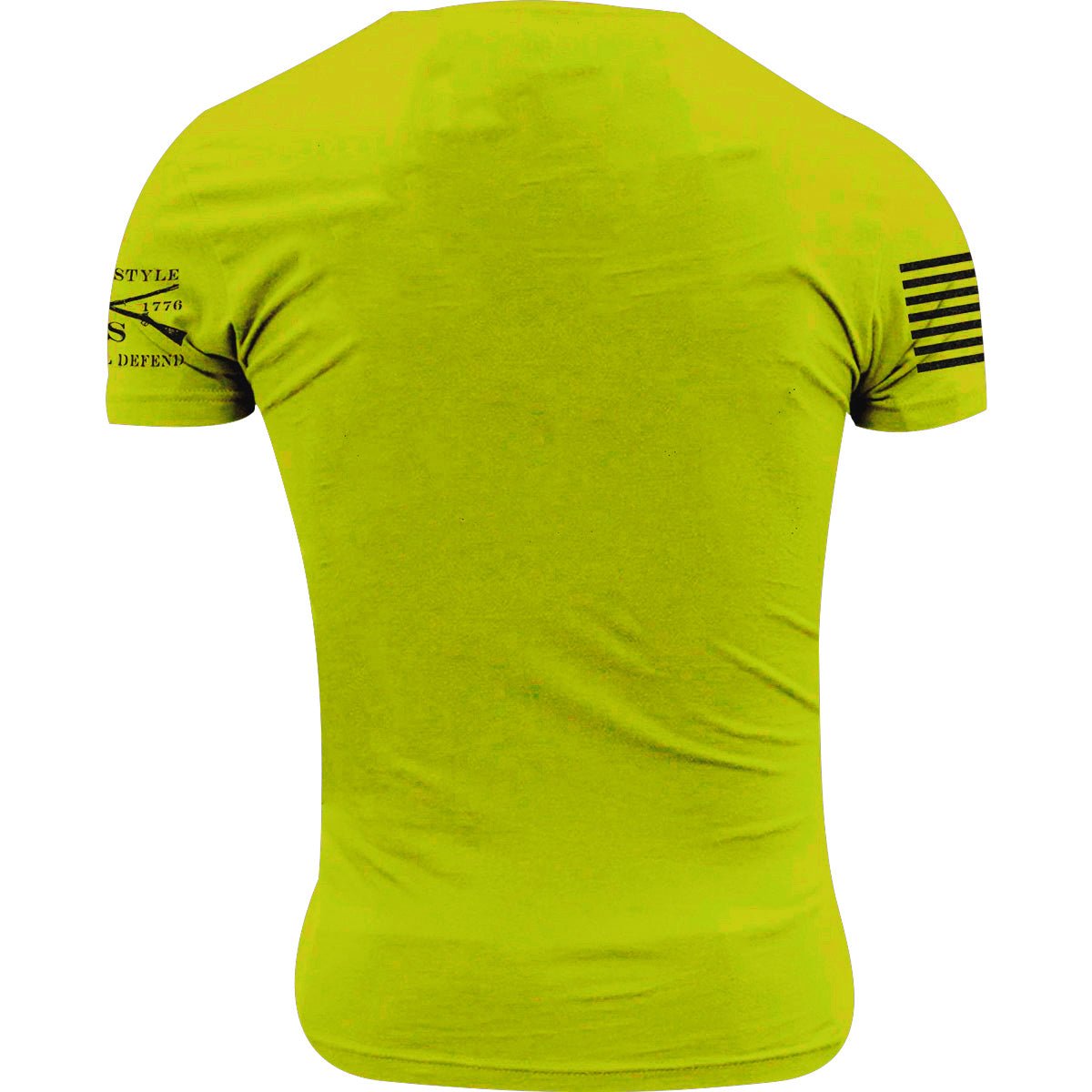 Grunt Style Blue Collar American T-Shirt - Safety Green - Forza Sports