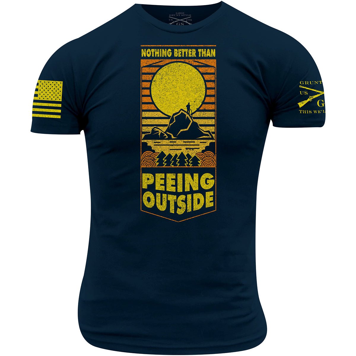 Grunt Style Nothing Better T-Shirt - Blue - Forza Sports