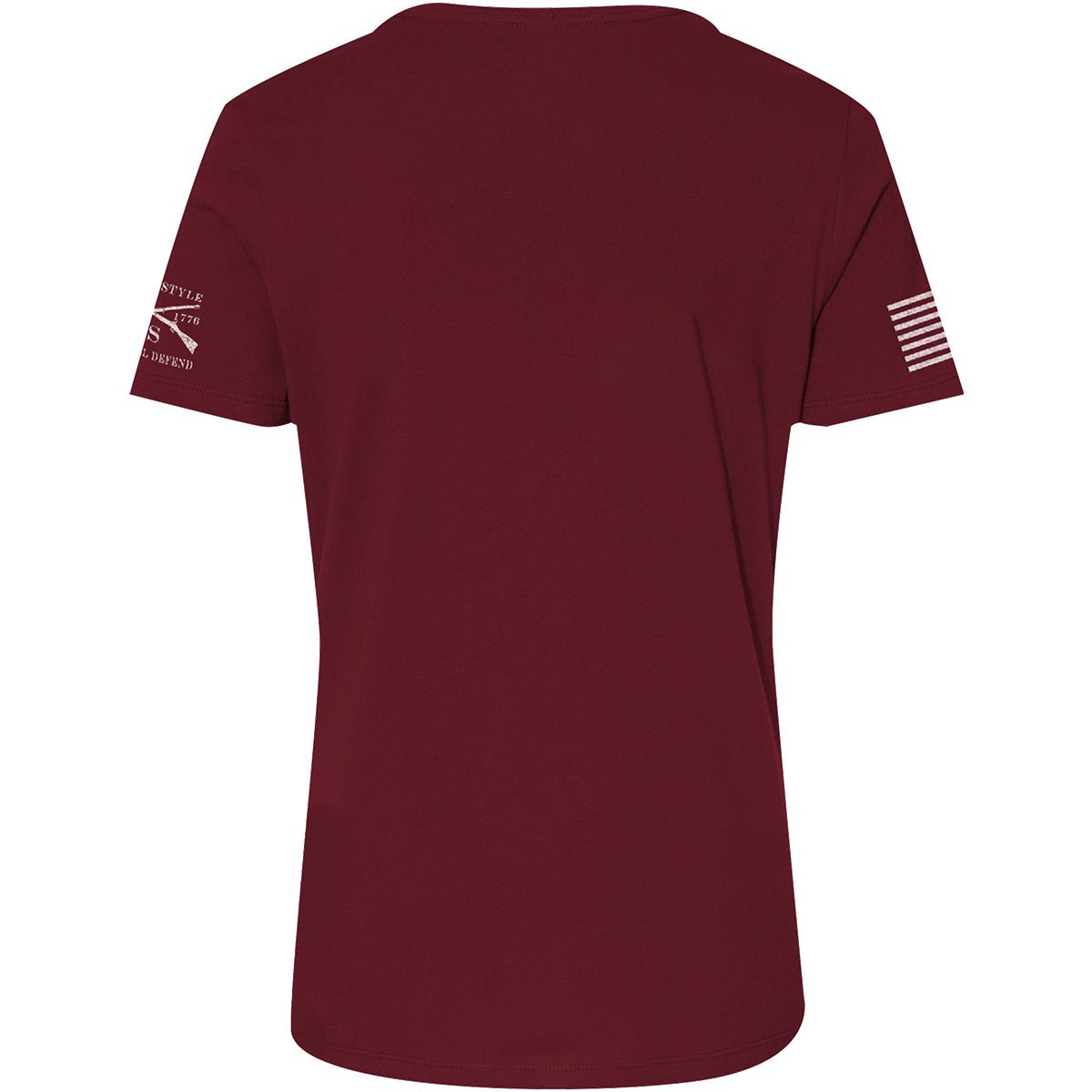 Grunt Style Women's Relaxed Fit Wine Listens T-Shirt - Maroon - Forza Sports