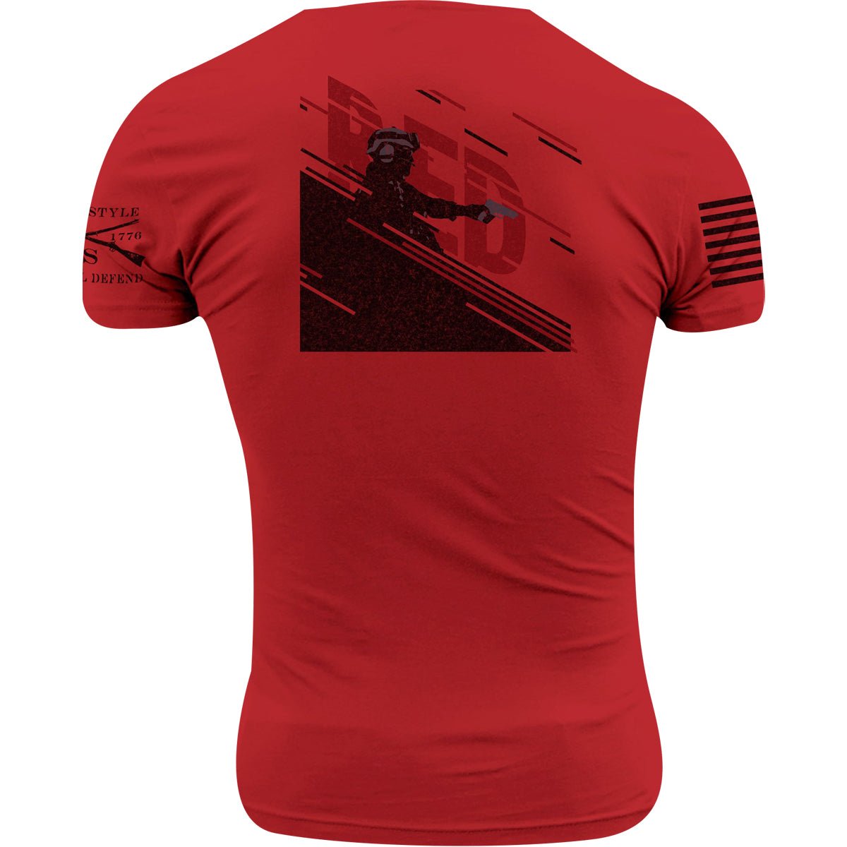 Grunt Style R.E.D. Movement T-Shirt - Red - Forza Sports