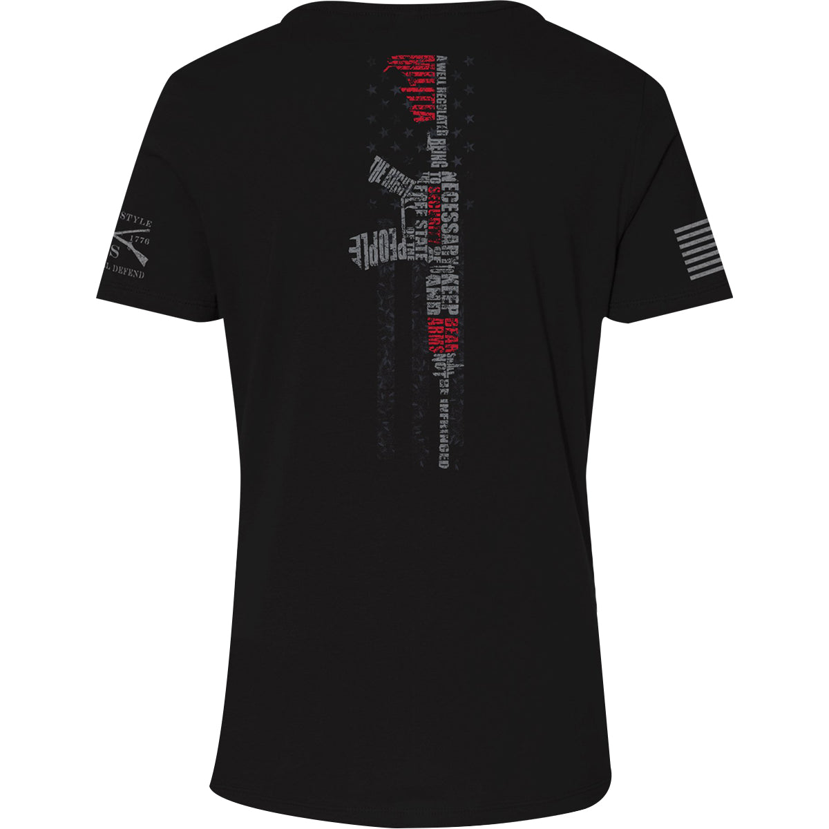 Grunt Style Women's Second Amendment 2.0 Relaxed Fit T-Shirt - Black Grunt Style