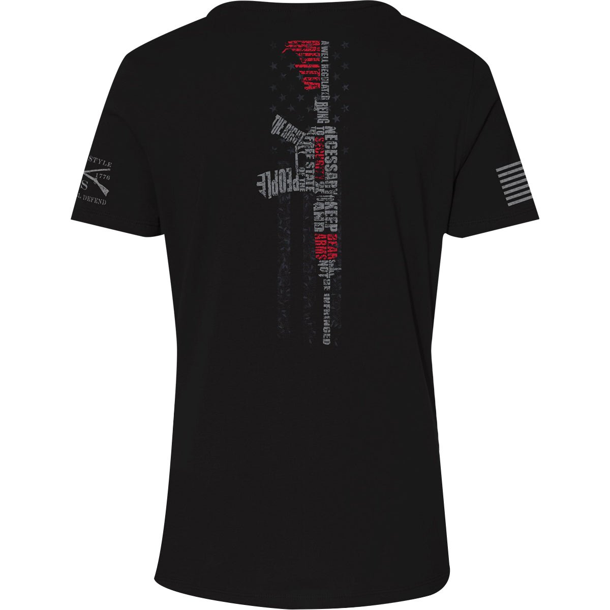 Grunt Style Women's Second Amendment 2.0 Relaxed Fit T-Shirt - Black - Forza Sports
