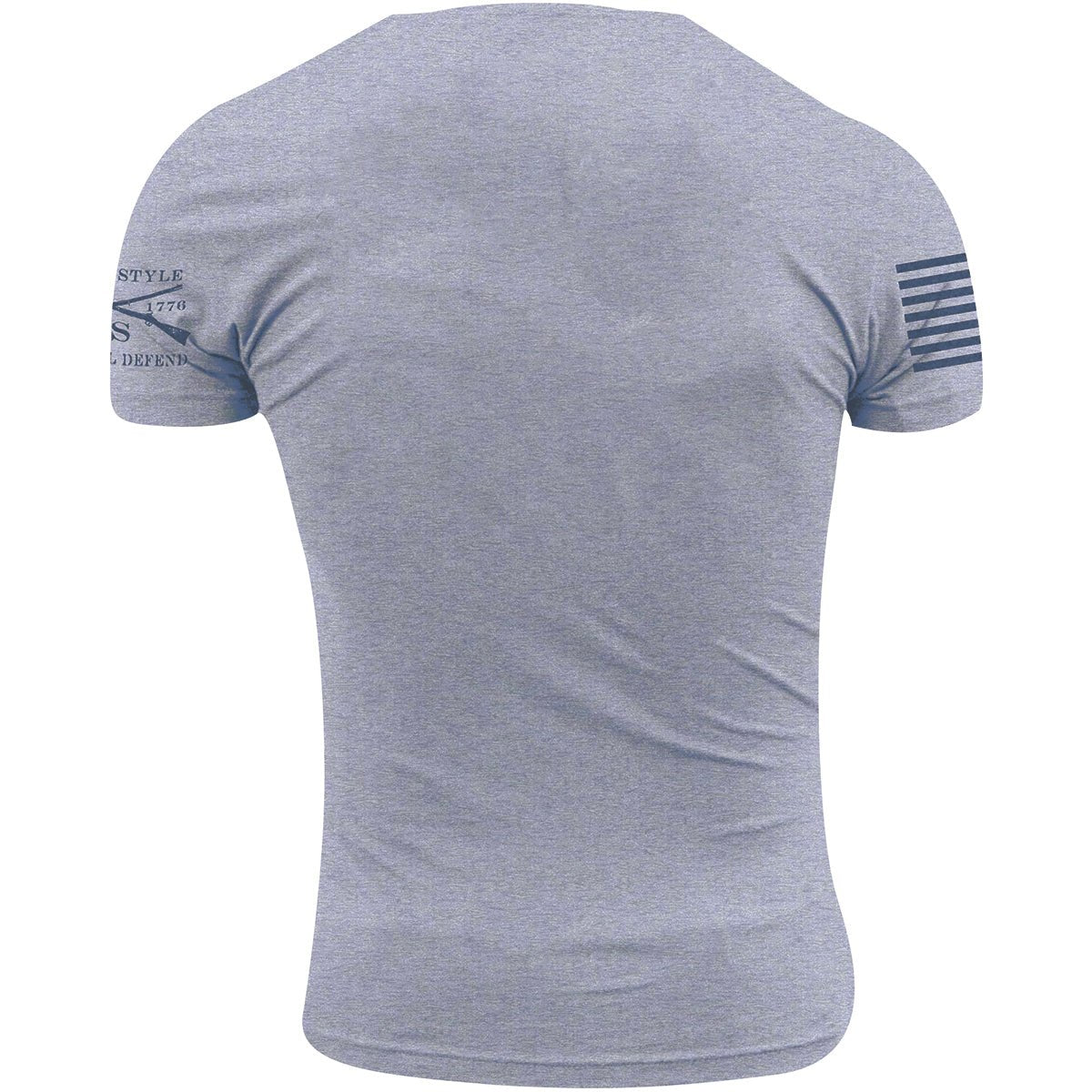 Grunt Style USA 76 T-Shirt - Heather Gray - Forza Sports