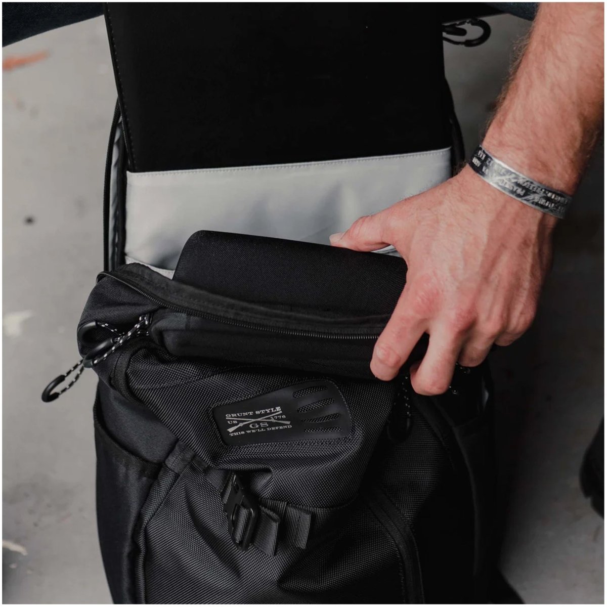 Grunt Style Everyday Carry Elite Upper Backpack - Black - Forza Sports