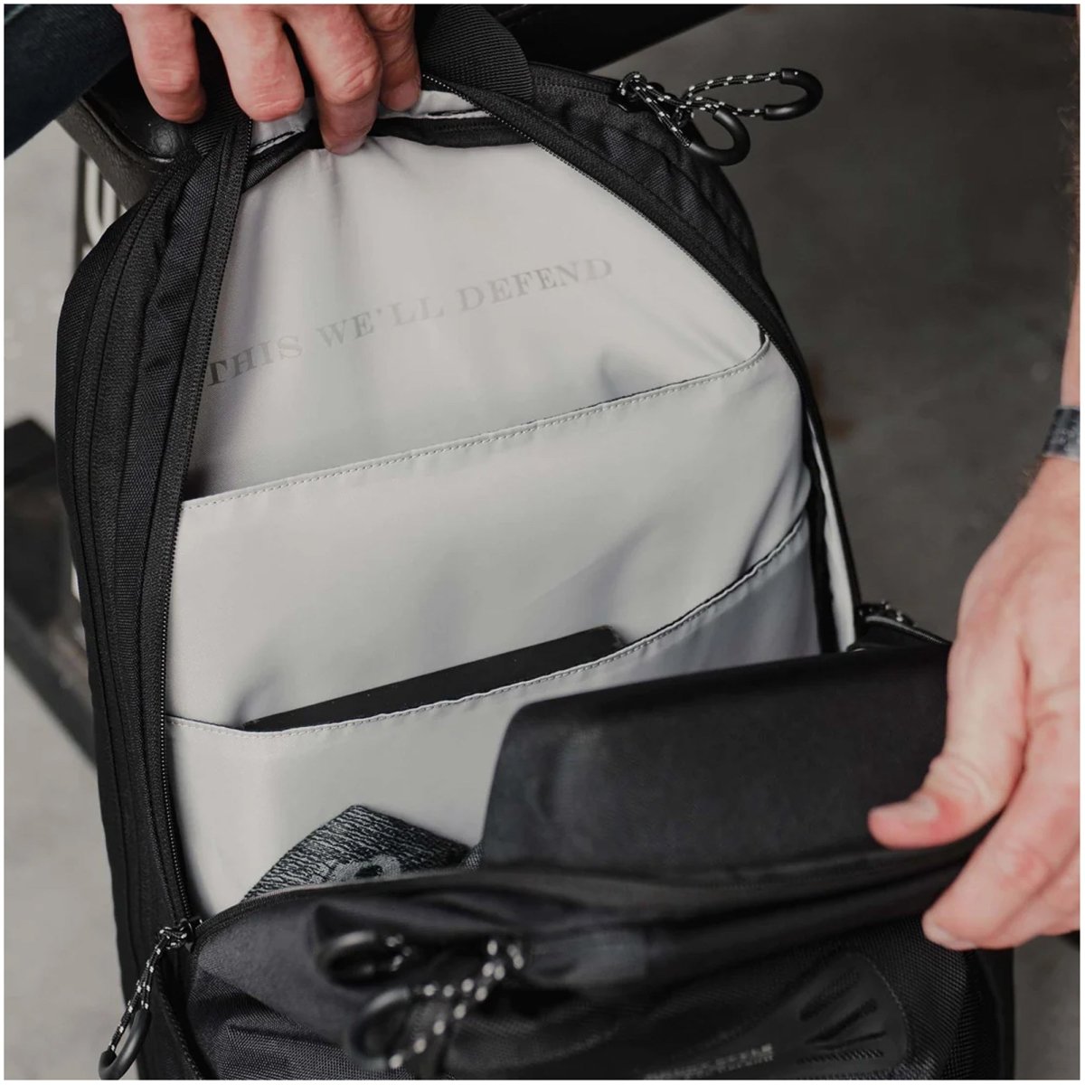 Grunt Style Everyday Carry Elite Upper Backpack - Black - Forza Sports