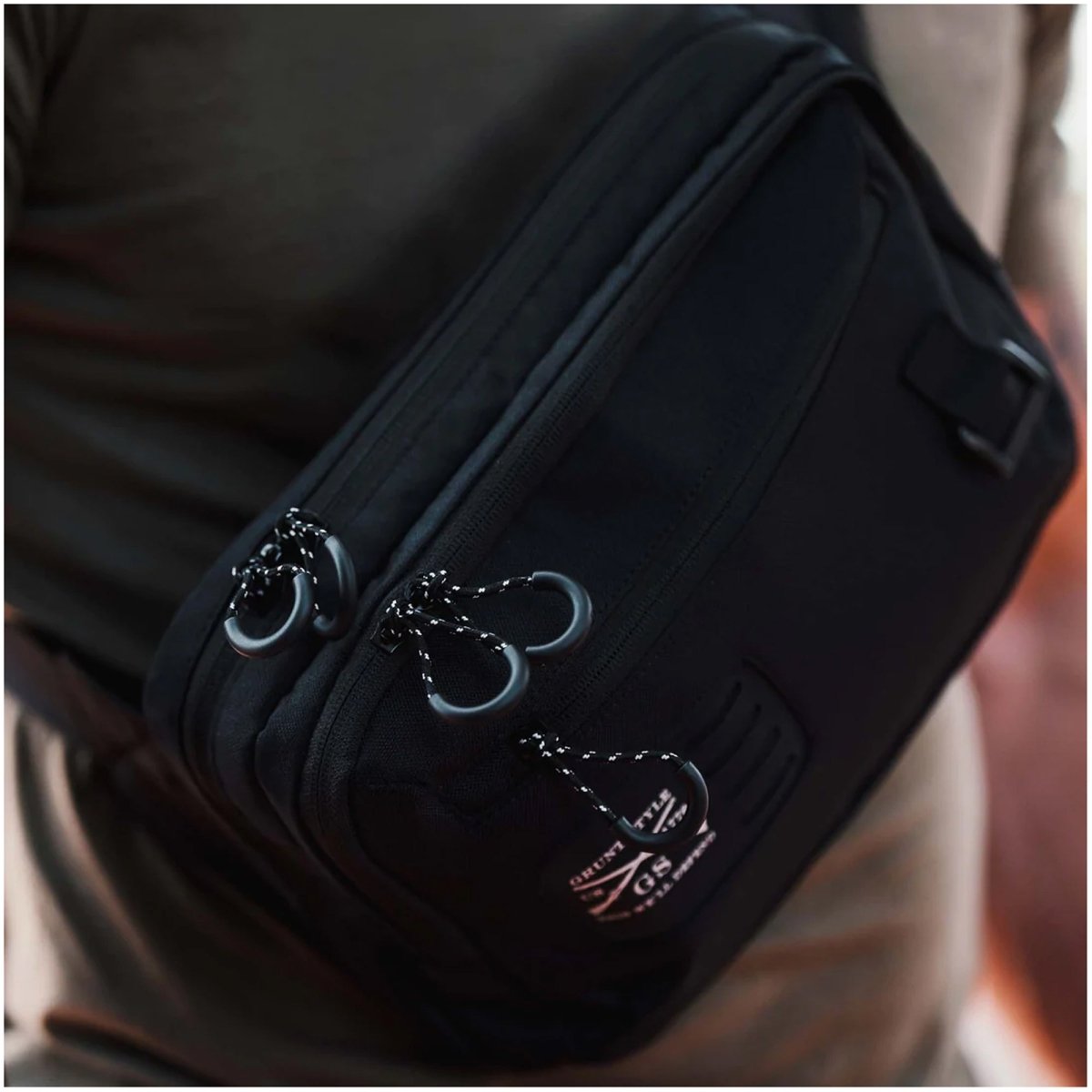 Grunt Style Everyday Carry Fanny Pack - Black - Forza Sports