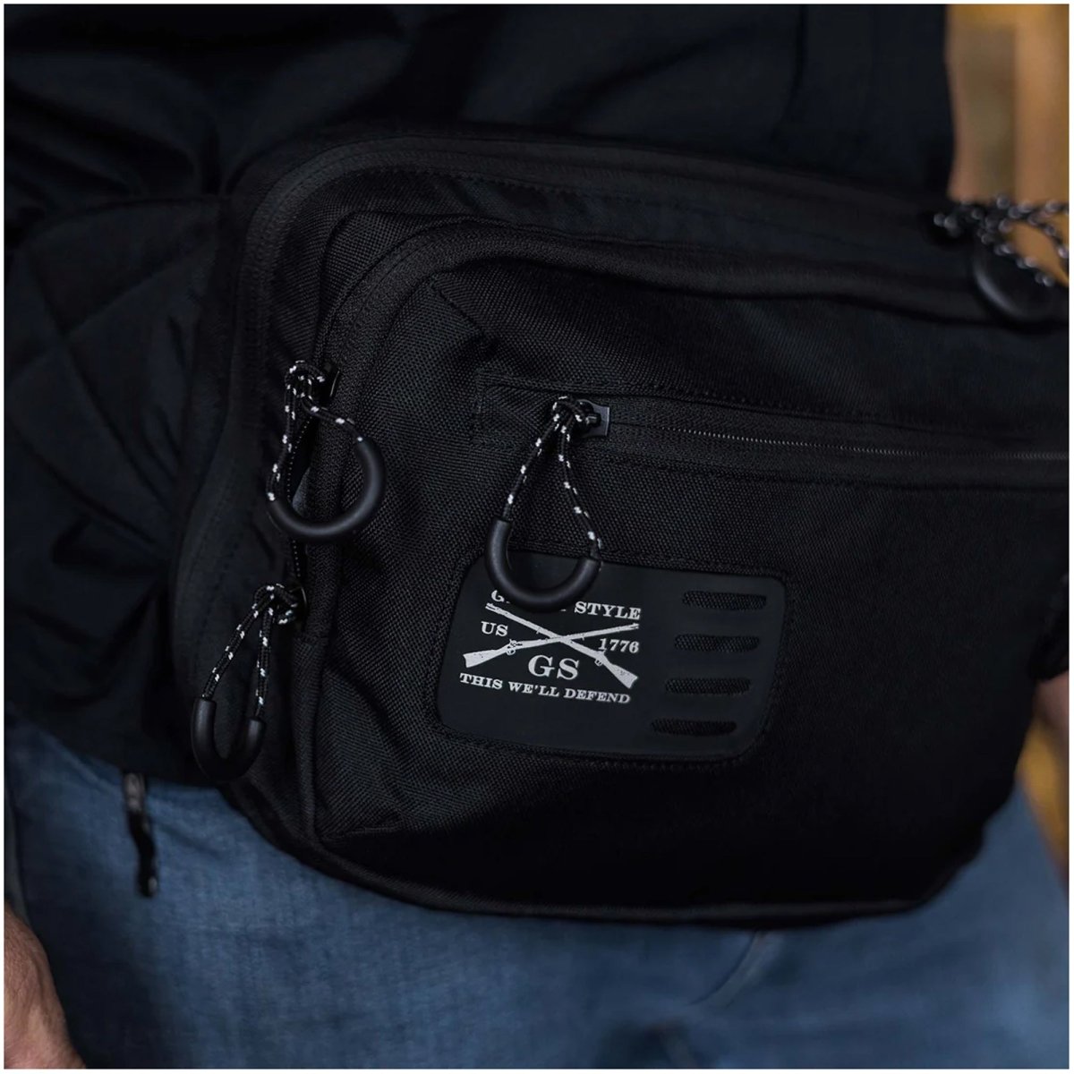Grunt Style Everyday Carry Fanny Pack - Black - Forza Sports