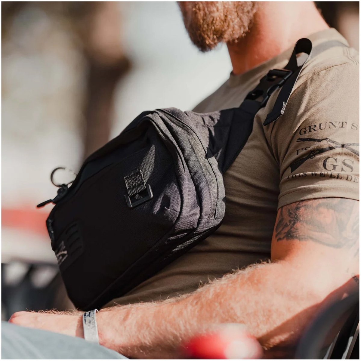 Grunt Style Everyday Carry Fanny Pack - Black - Forza Sports