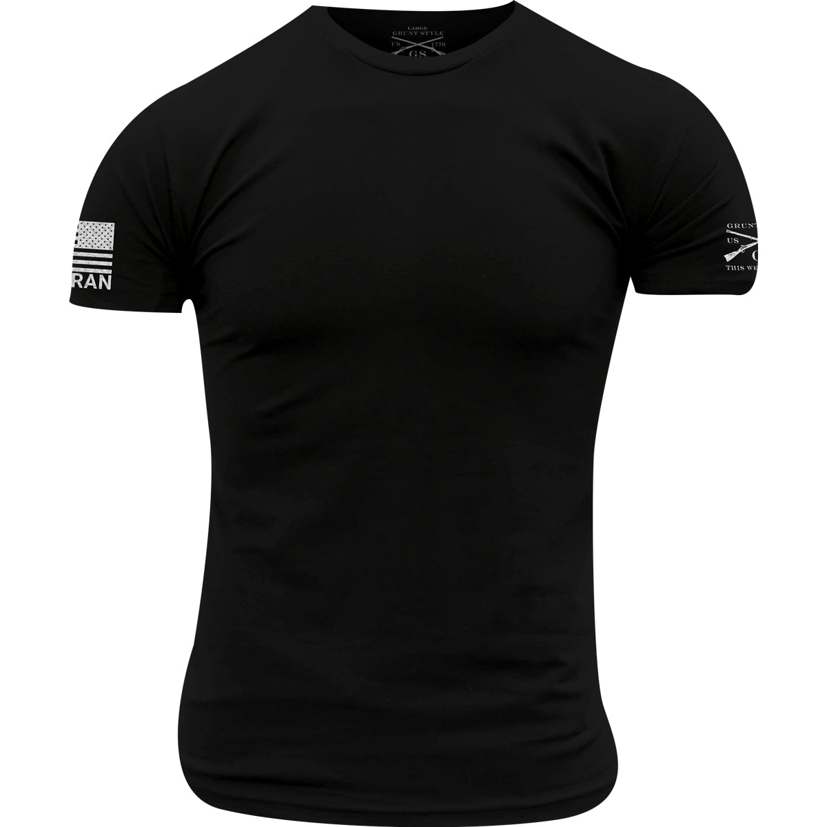 Grunt Style Veteran Flag T-Shirt - Black - Forza Sports