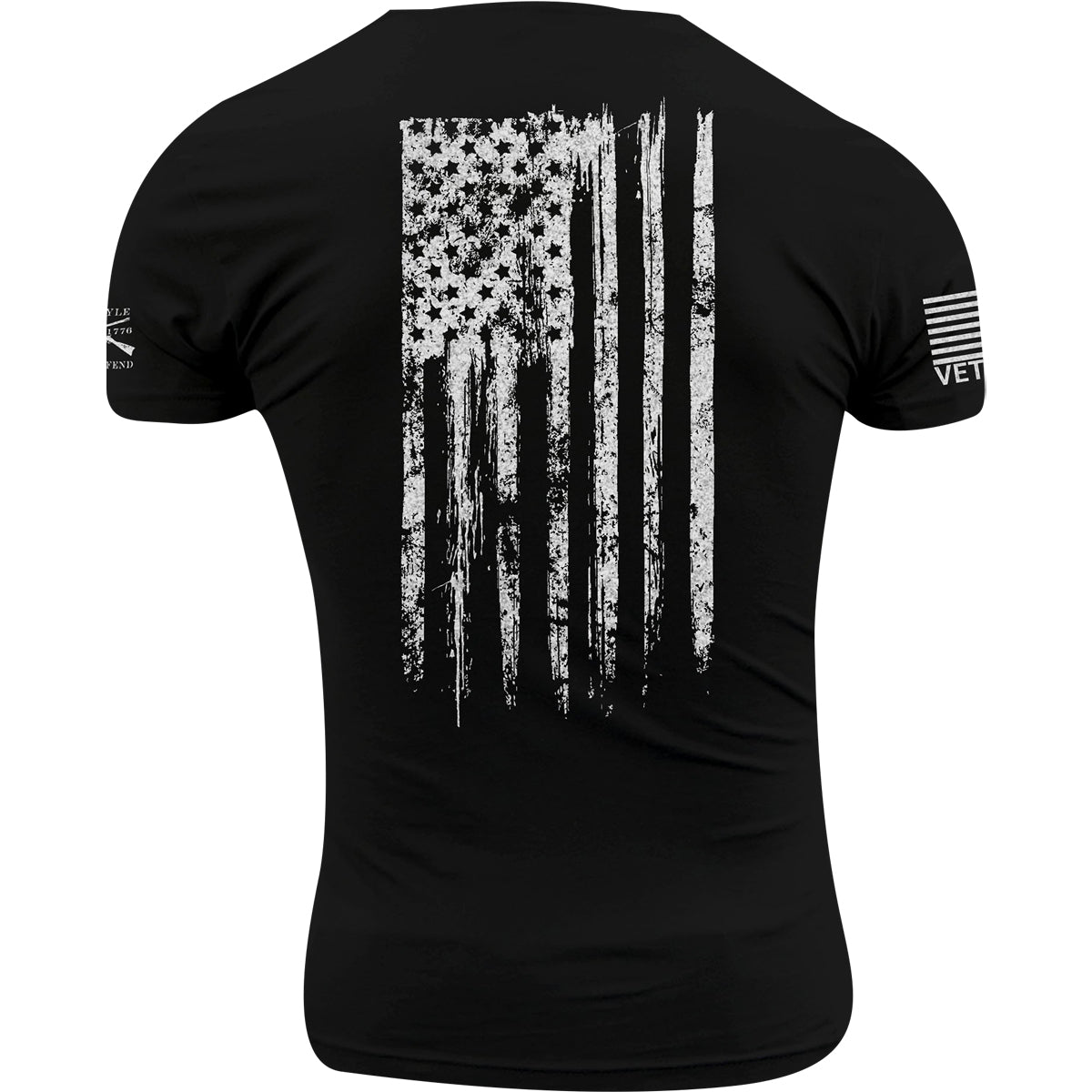 Grunt Style Veteran Flag T-Shirt - Black - Forza Sports