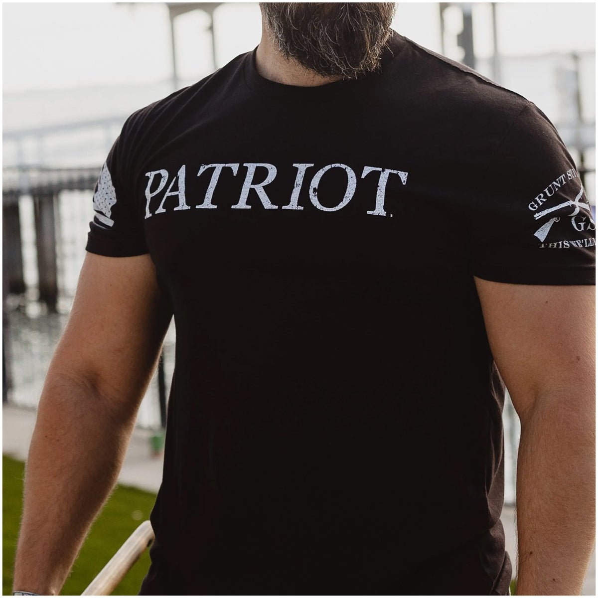 Grunt Style Patriot Defined T-Shirt - Black - Forza Sports