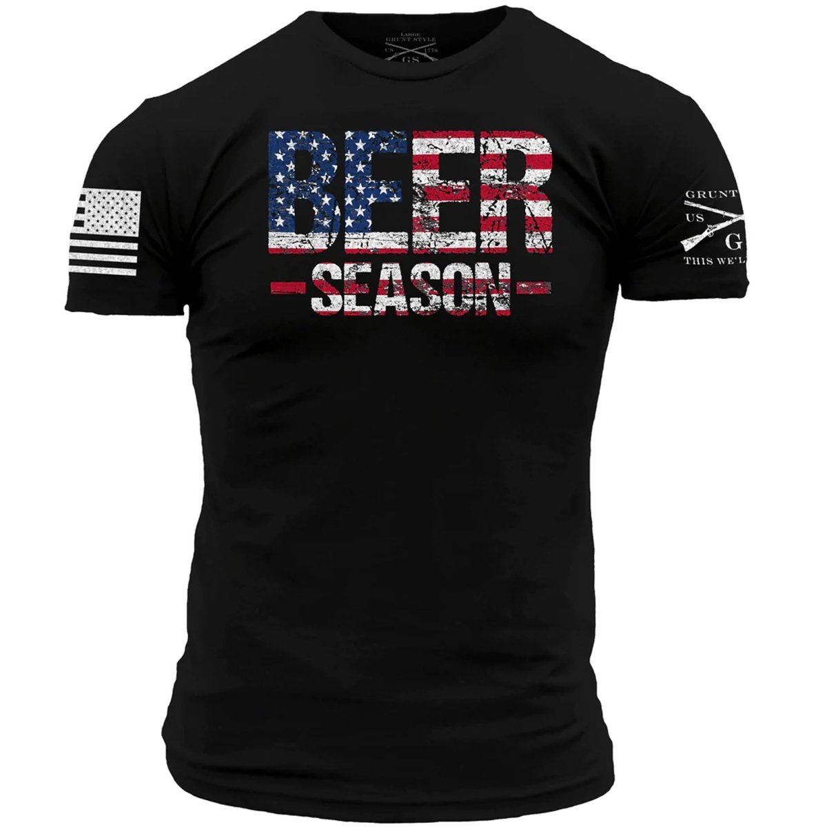 Grunt Style Beer Season T-Shirt - Black - Forza Sports