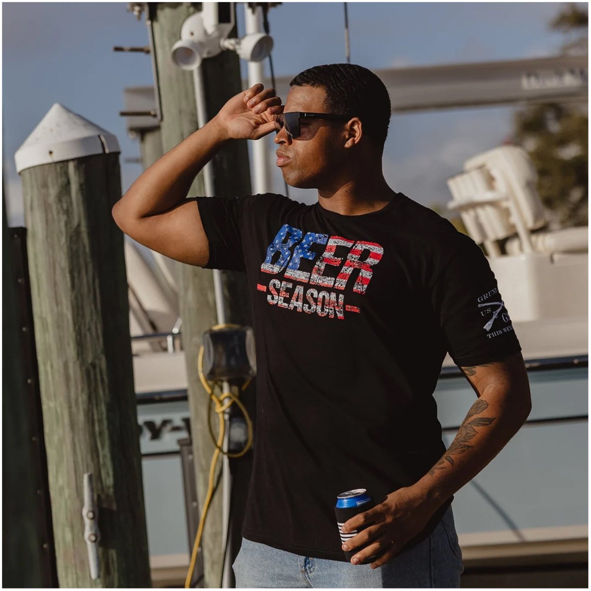 Grunt Style Beer Season T-Shirt - Black - Forza Sports