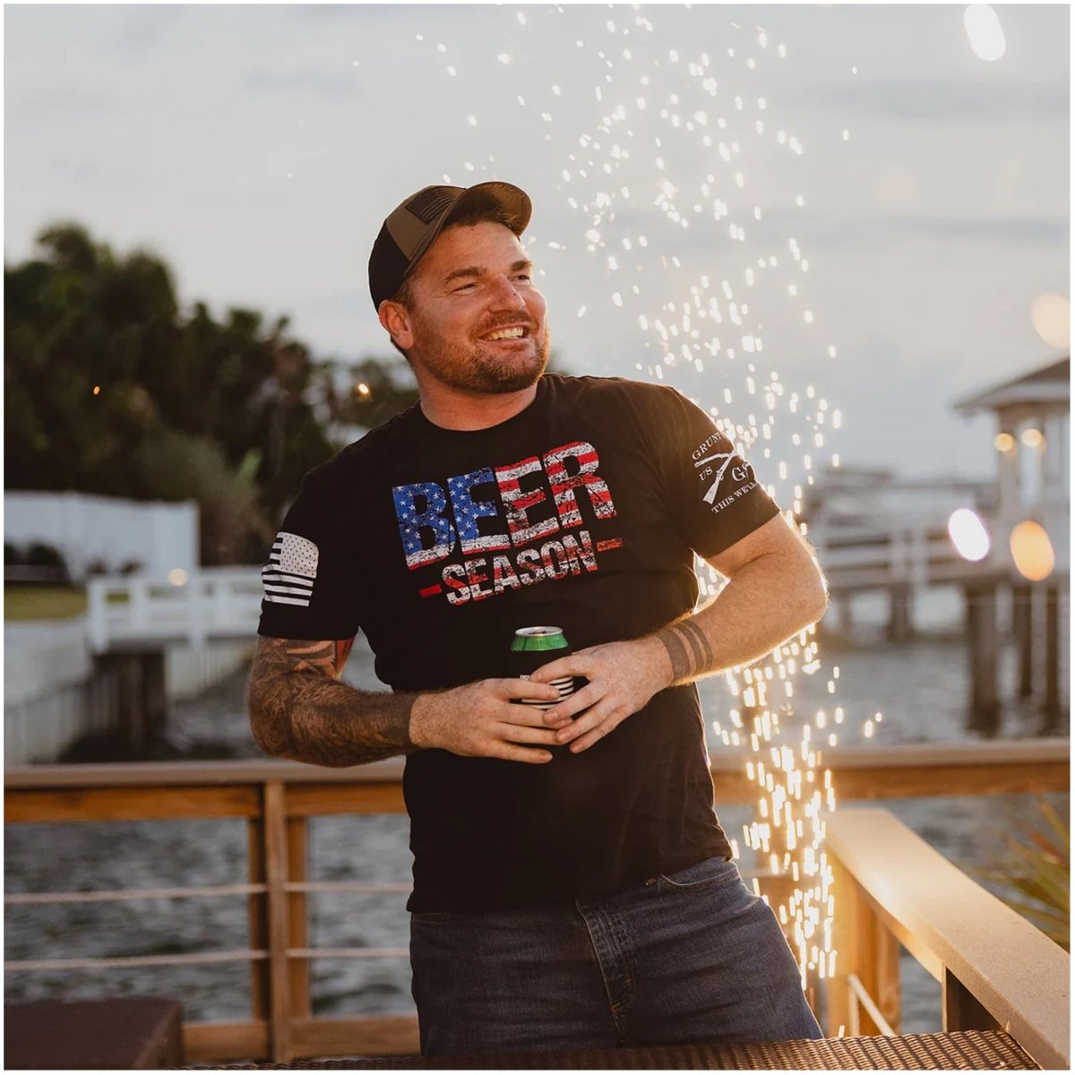Grunt Style Beer Season T-Shirt - Black - Forza Sports