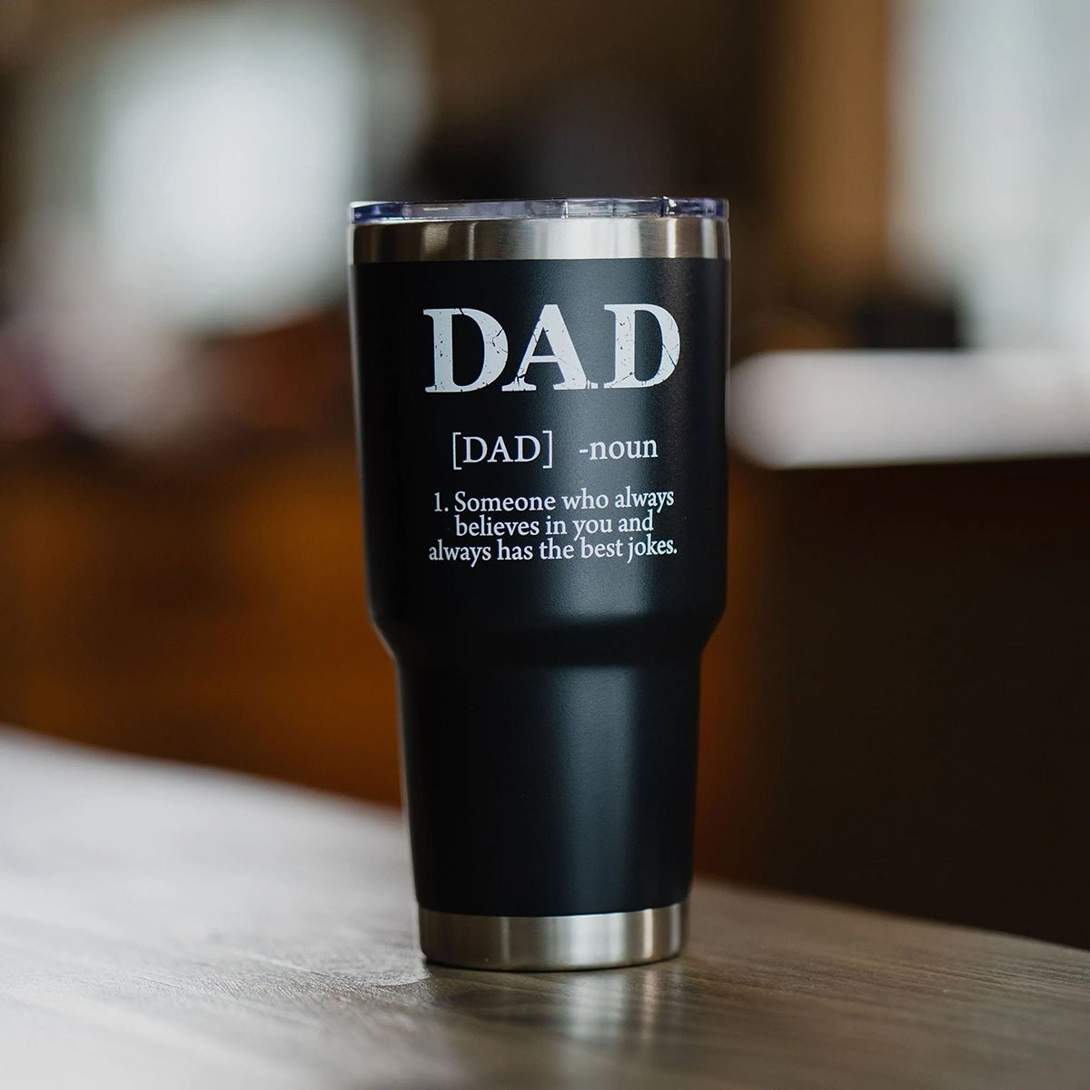 Grunt Style Dad Defined Vacuum Insulated Stainless Steel Tumbler - Black - Forza Sports
