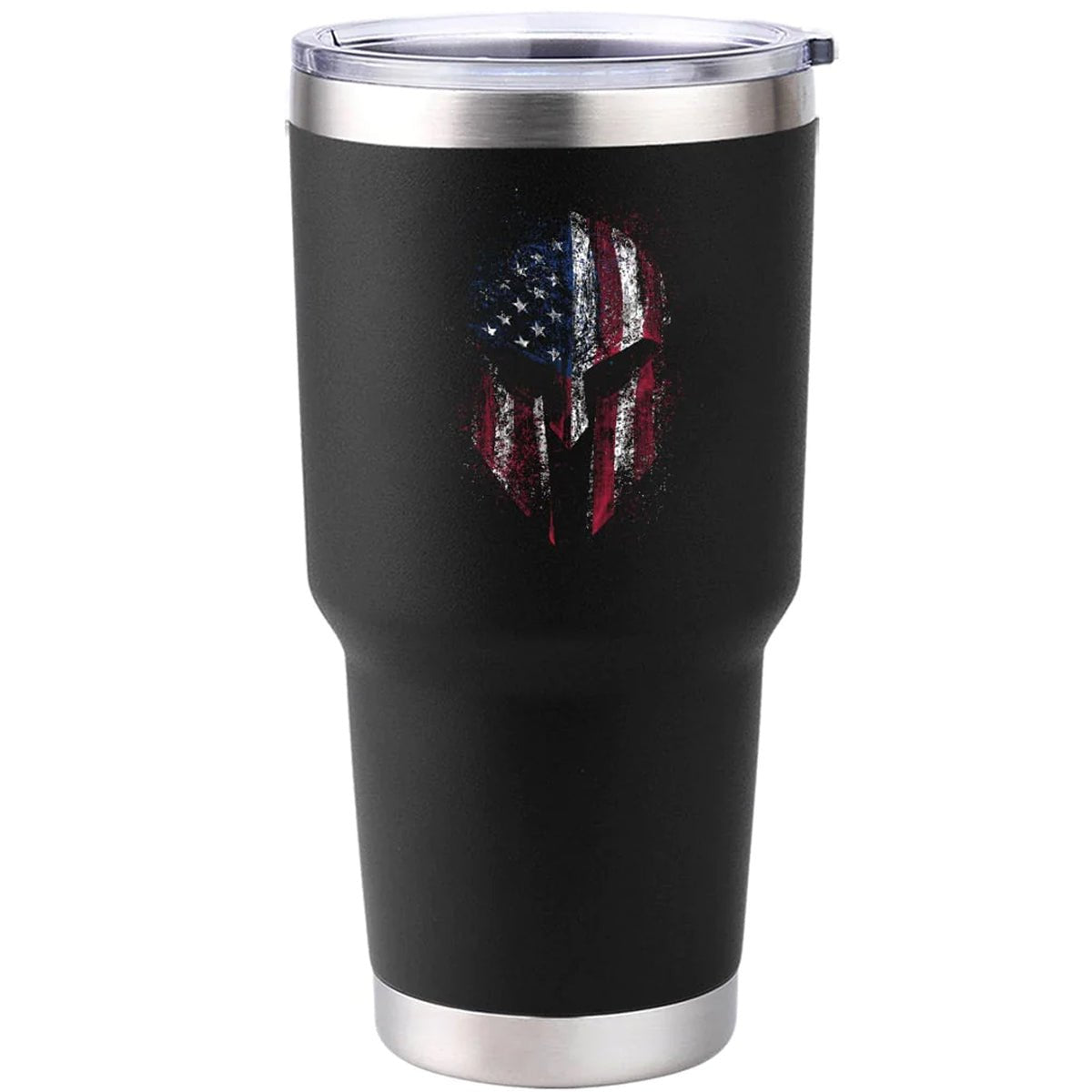 Grunt Style American Spartan 2.0 Vacuum Insulated Stainless Steel Tumbler - Black - Forza Sports