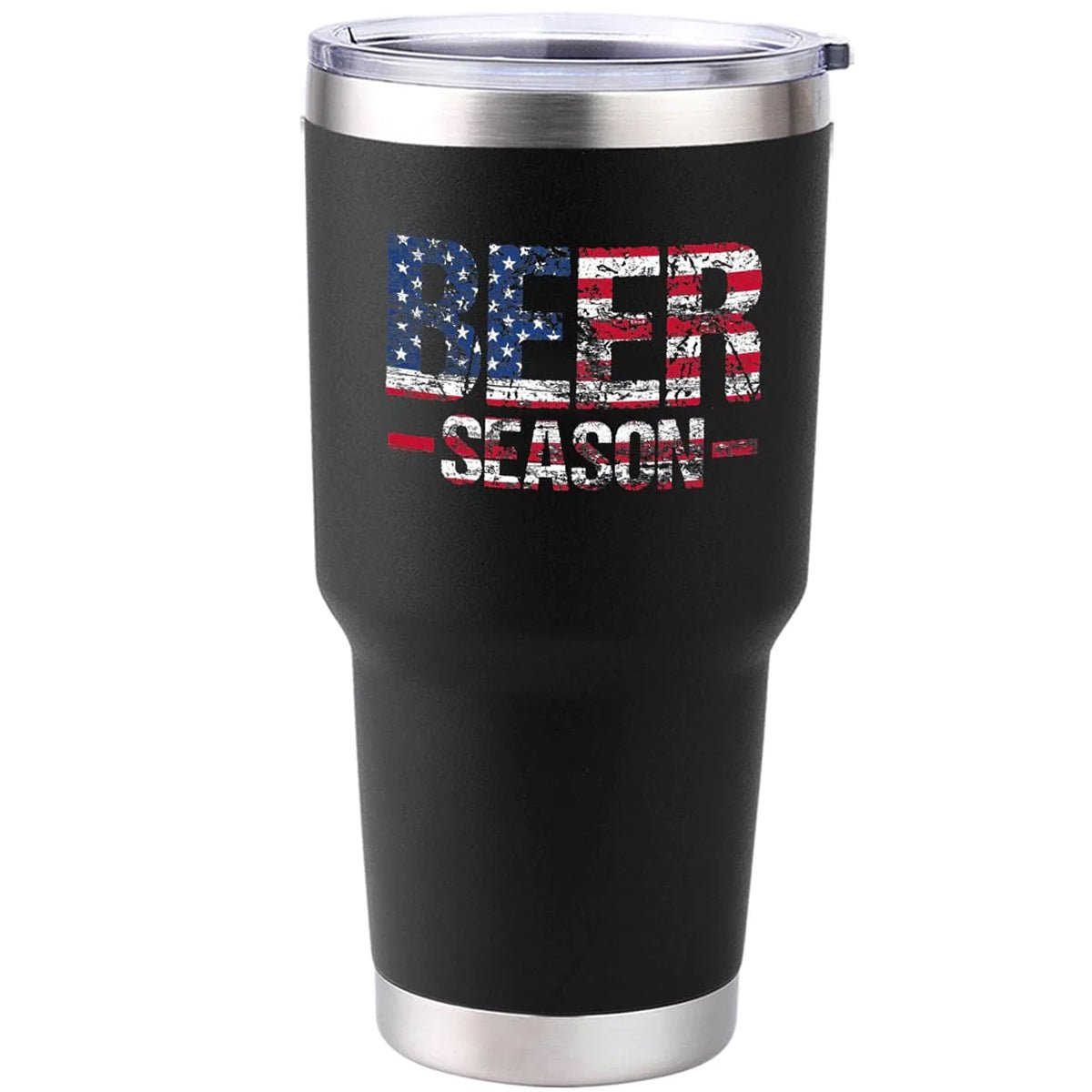 Grunt Style Beer Season Vacuum Insulated Stainless Steel Tumbler - Black - Forza Sports