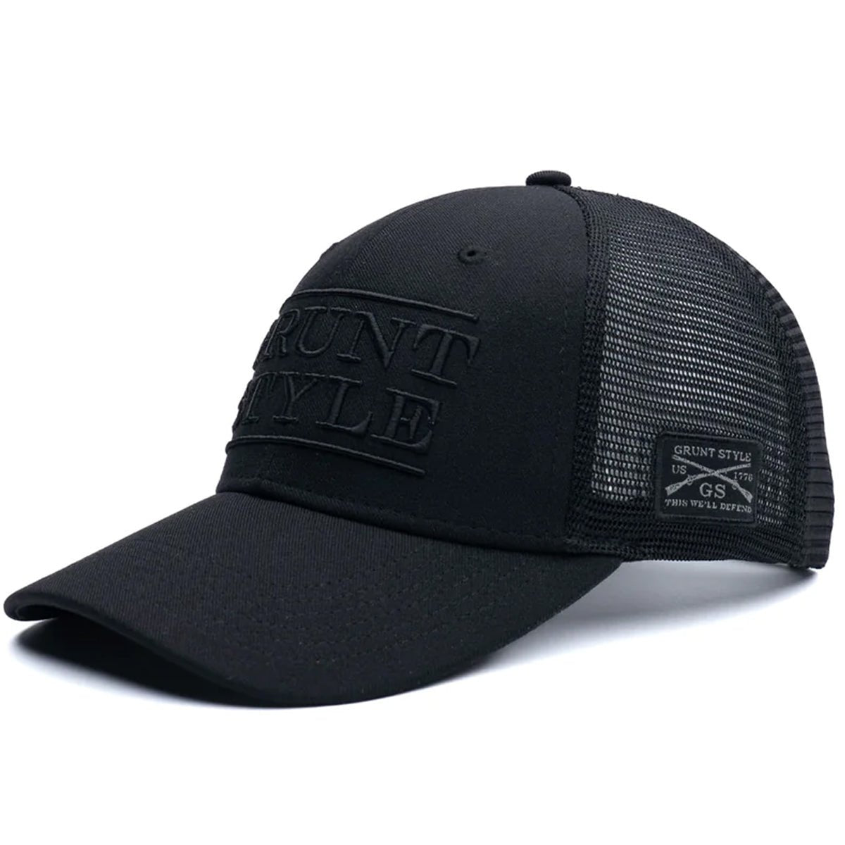 Grunt Style Stacked Logo Trucker Hat - Forza Sports