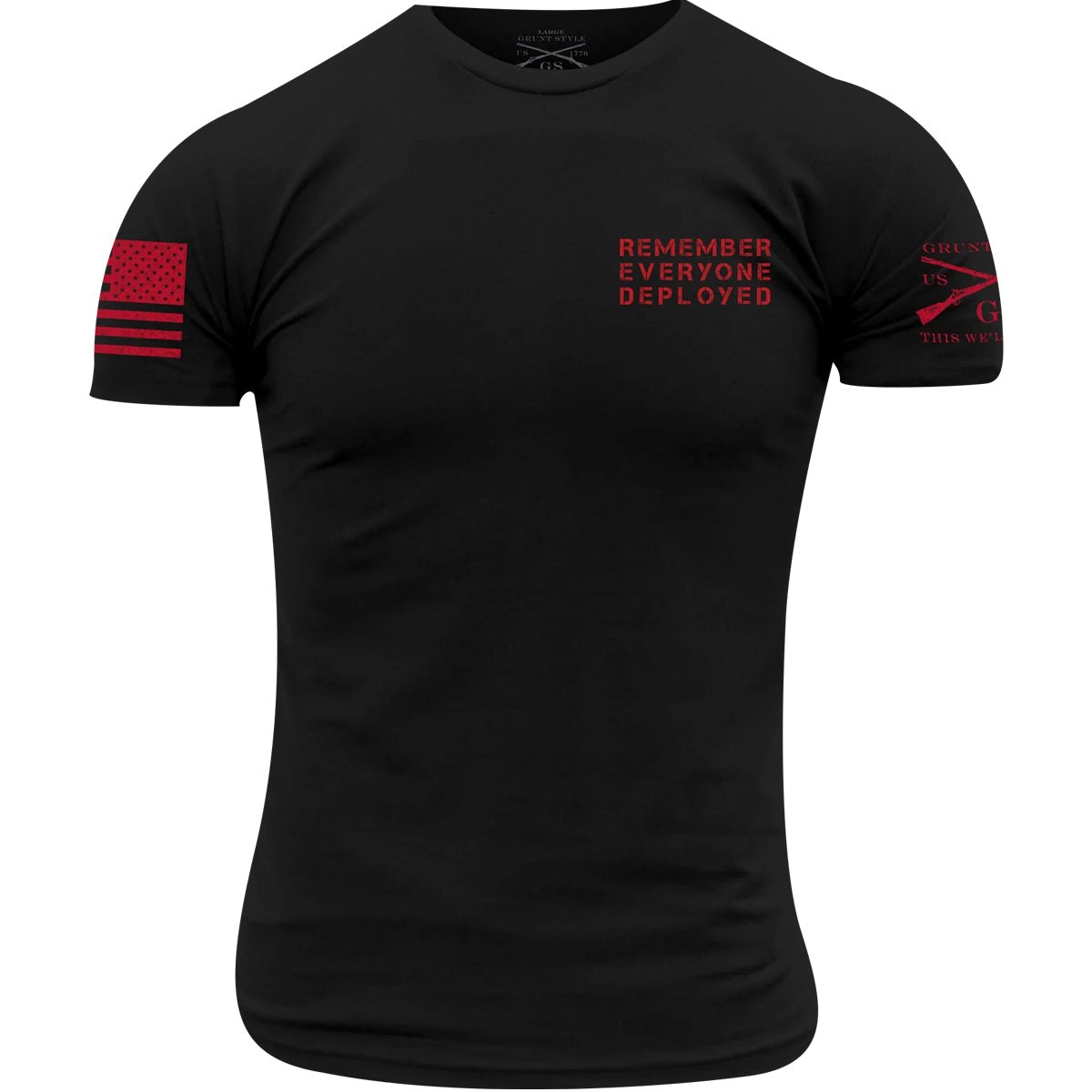 Grunt Style R.E.D. All Forces T-Shirt - Forza Sports
