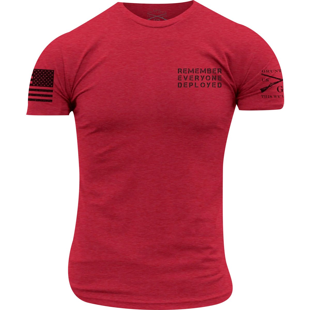 Grunt Style R.E.D. All Forces T-Shirt - Forza Sports