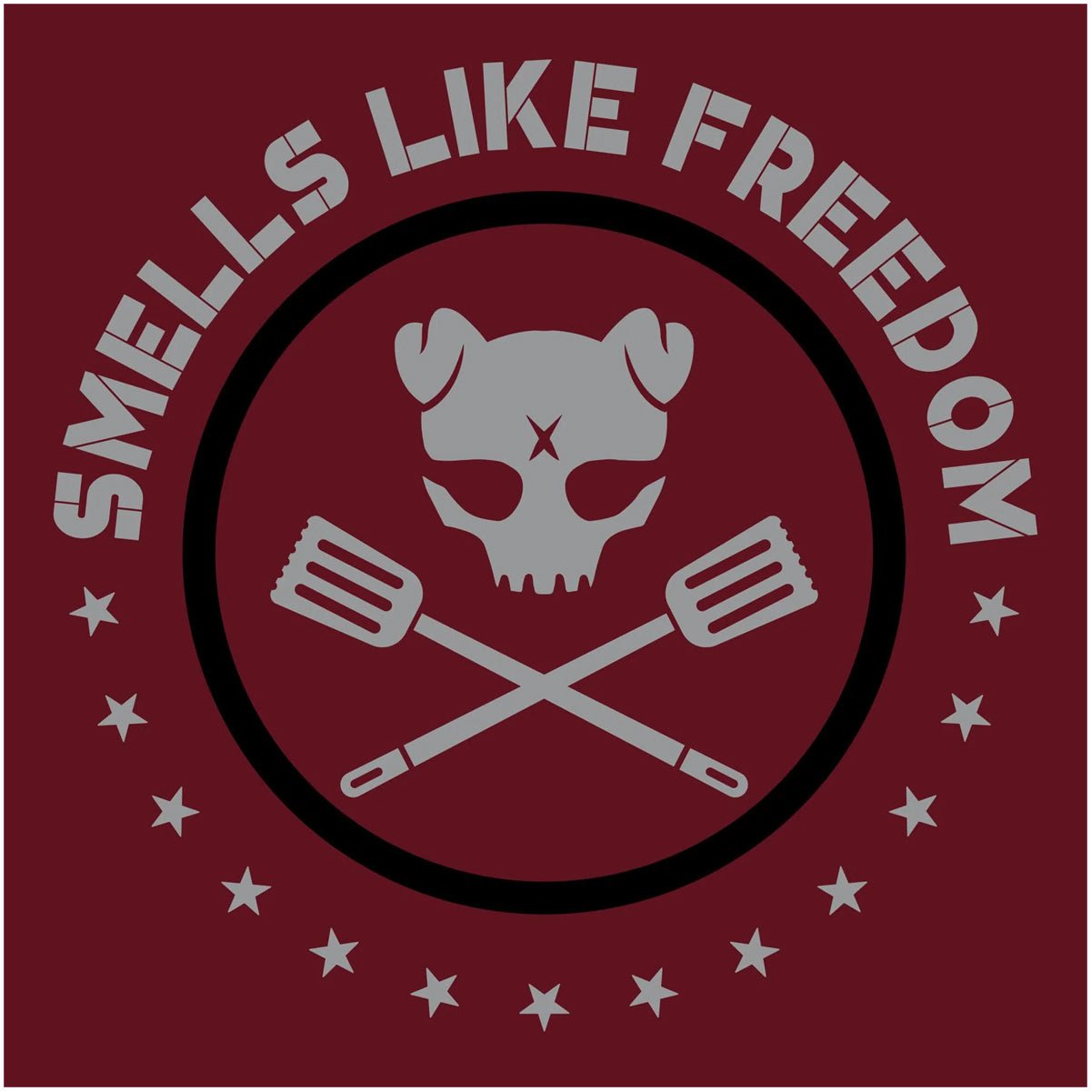 Grunt Style Whiskey Bacon Freedom T-Shirt - Cardinal - Forza Sports