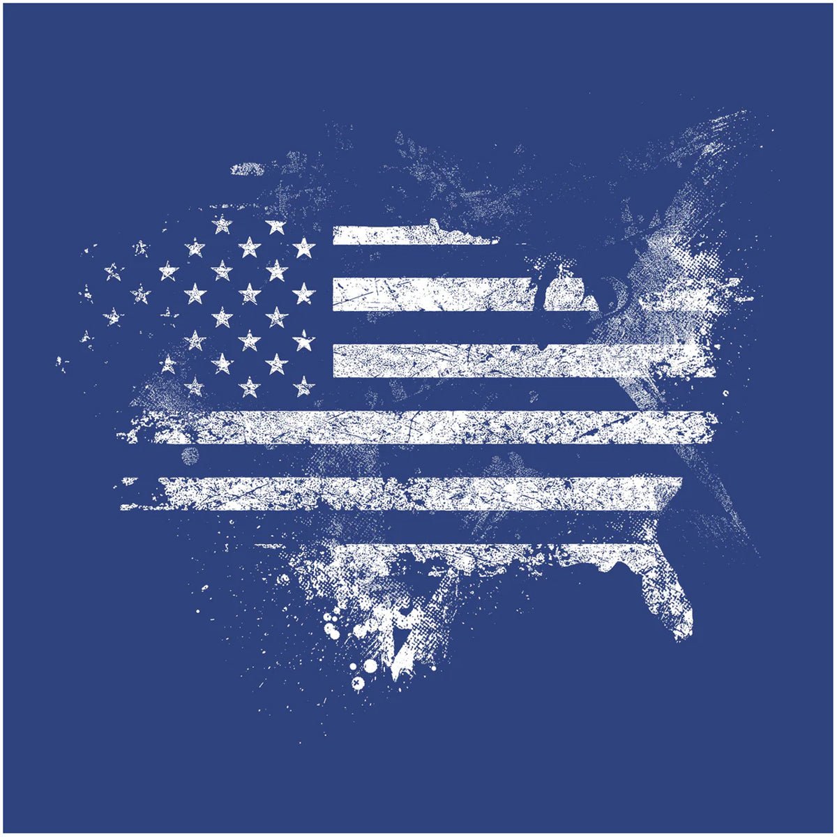 Grunt Style American Acid T-Shirt - Royal - Forza Sports