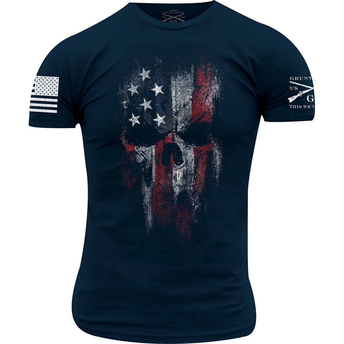 Grunt Style American Reaper 2.0 T-Shirt - Midnight Navy - Forza Sports